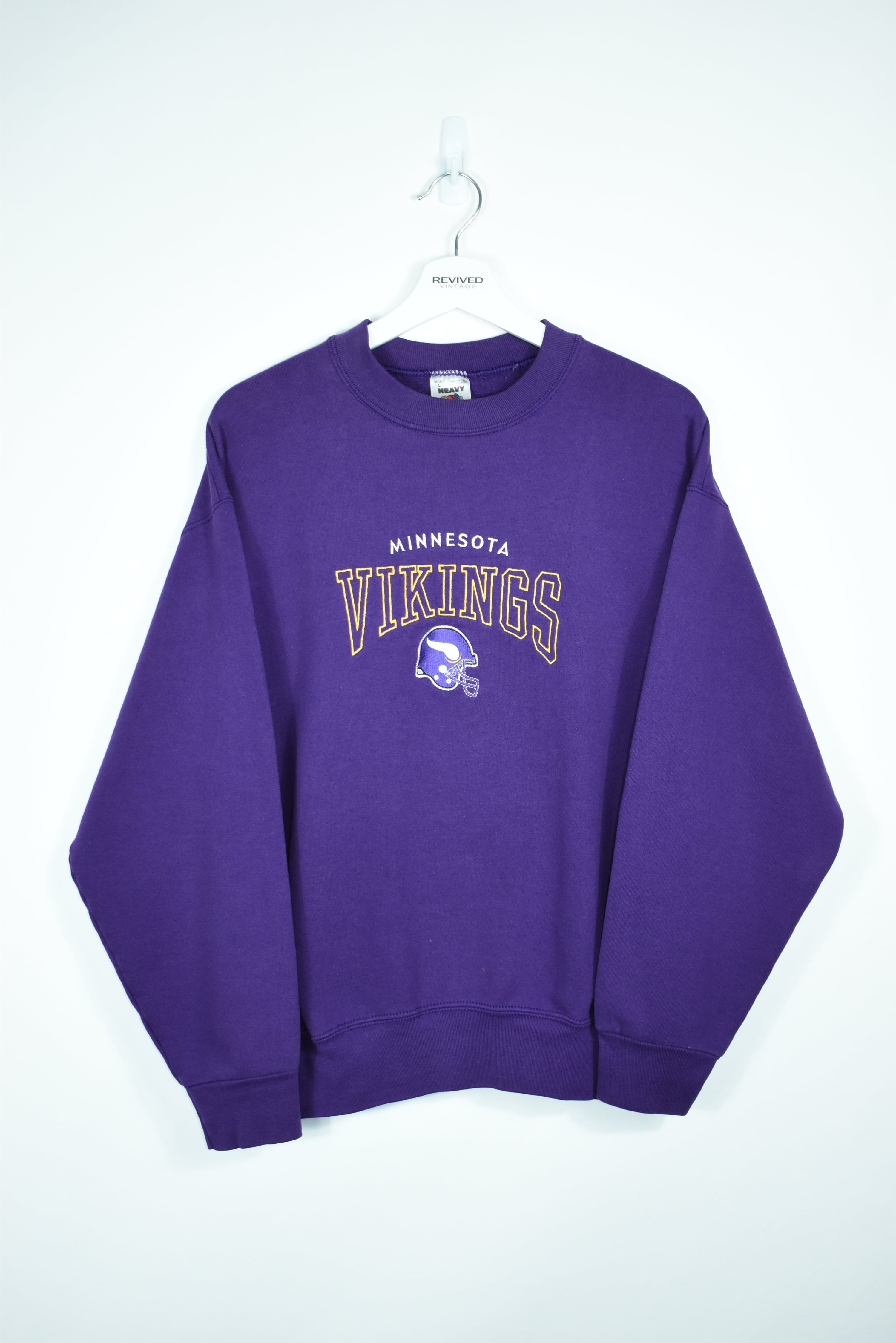 Vintage Minnesota Vikings Embroidery Sweatshirt Medium/ Large