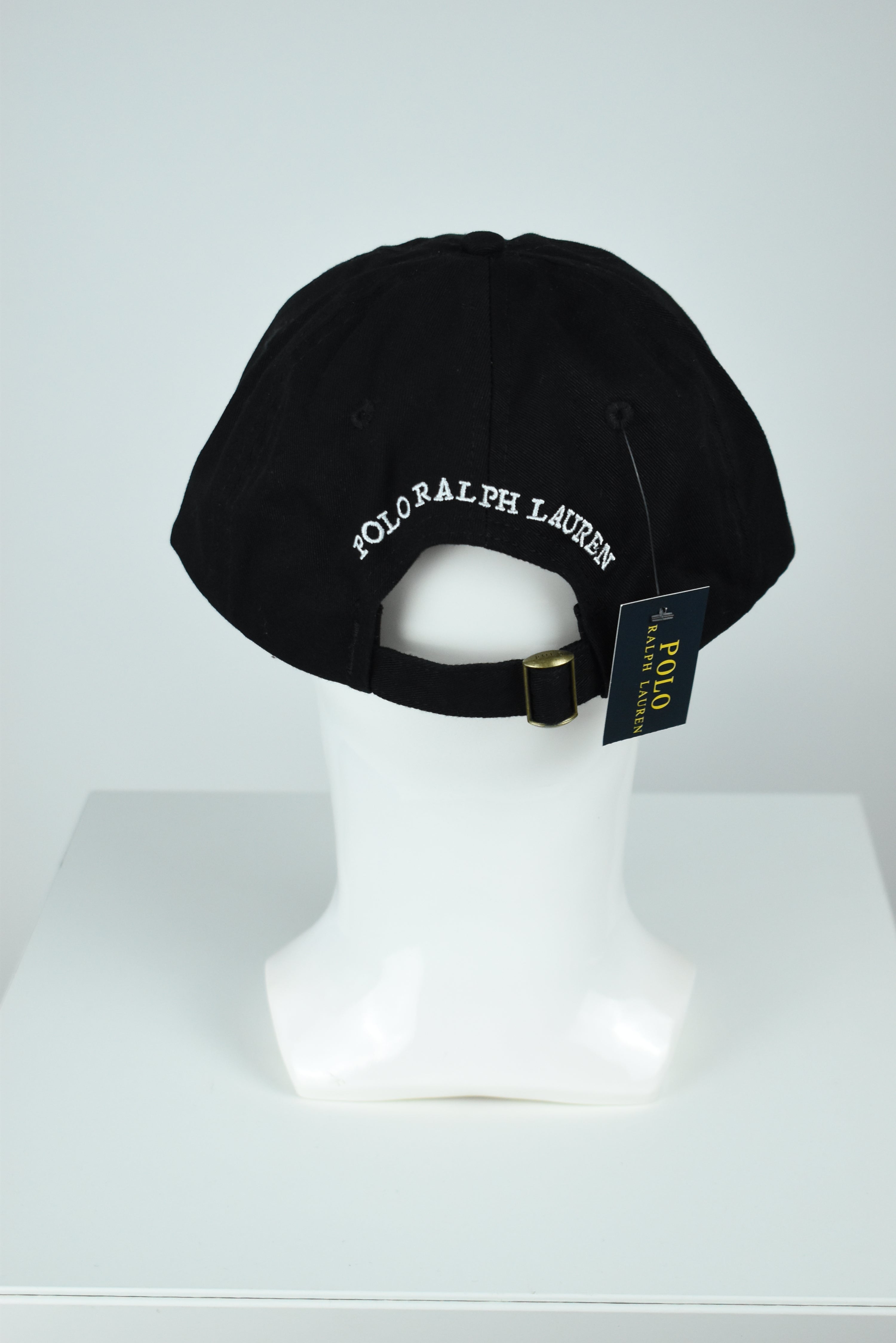 New Ralph Lauren Polo Bear Cap Black OS