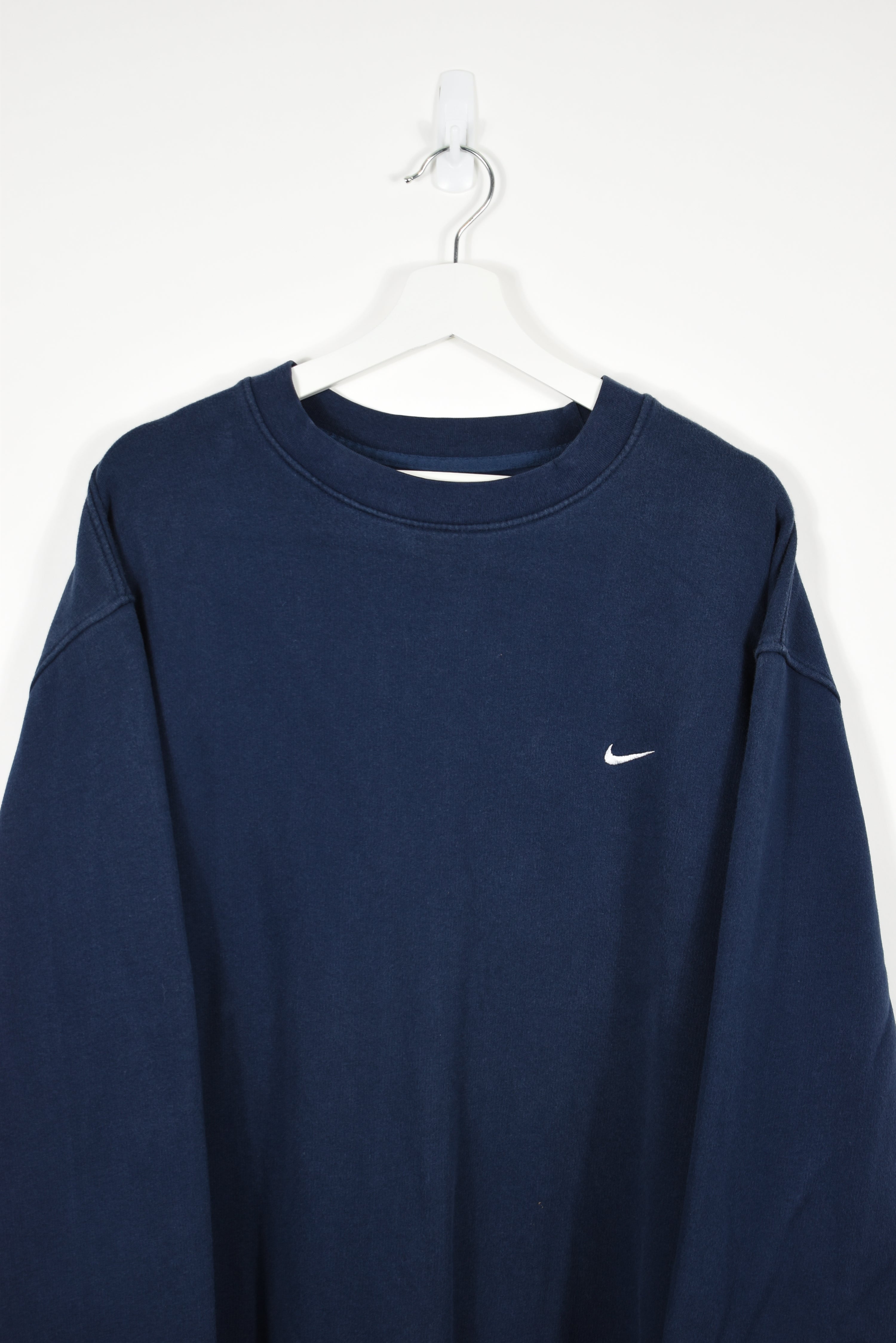 Vintage Nike Small Swoosh Sweatshirt XLARGE