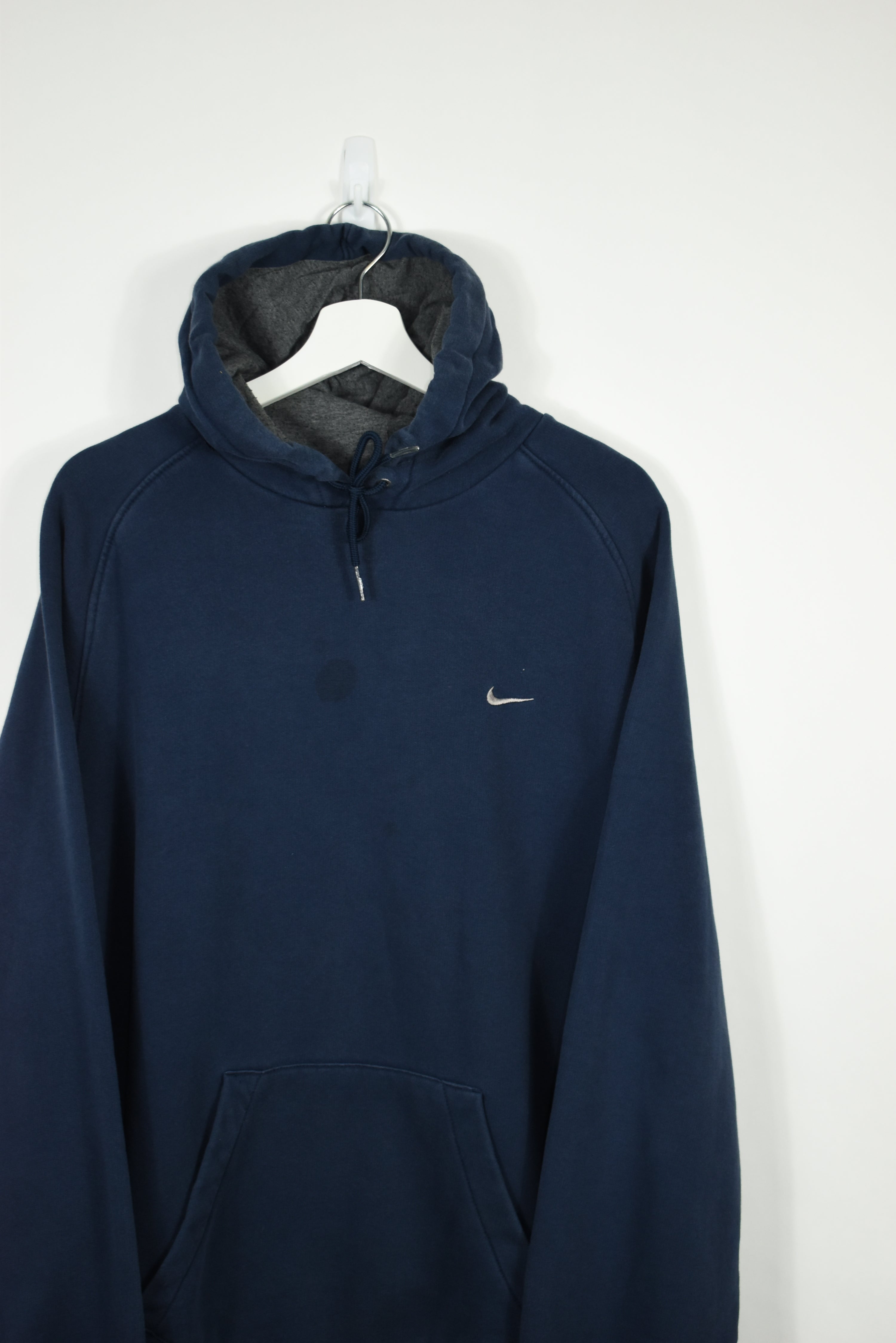 Vintage Nike Small Swoosh Hoodie LARGE (Baggy)