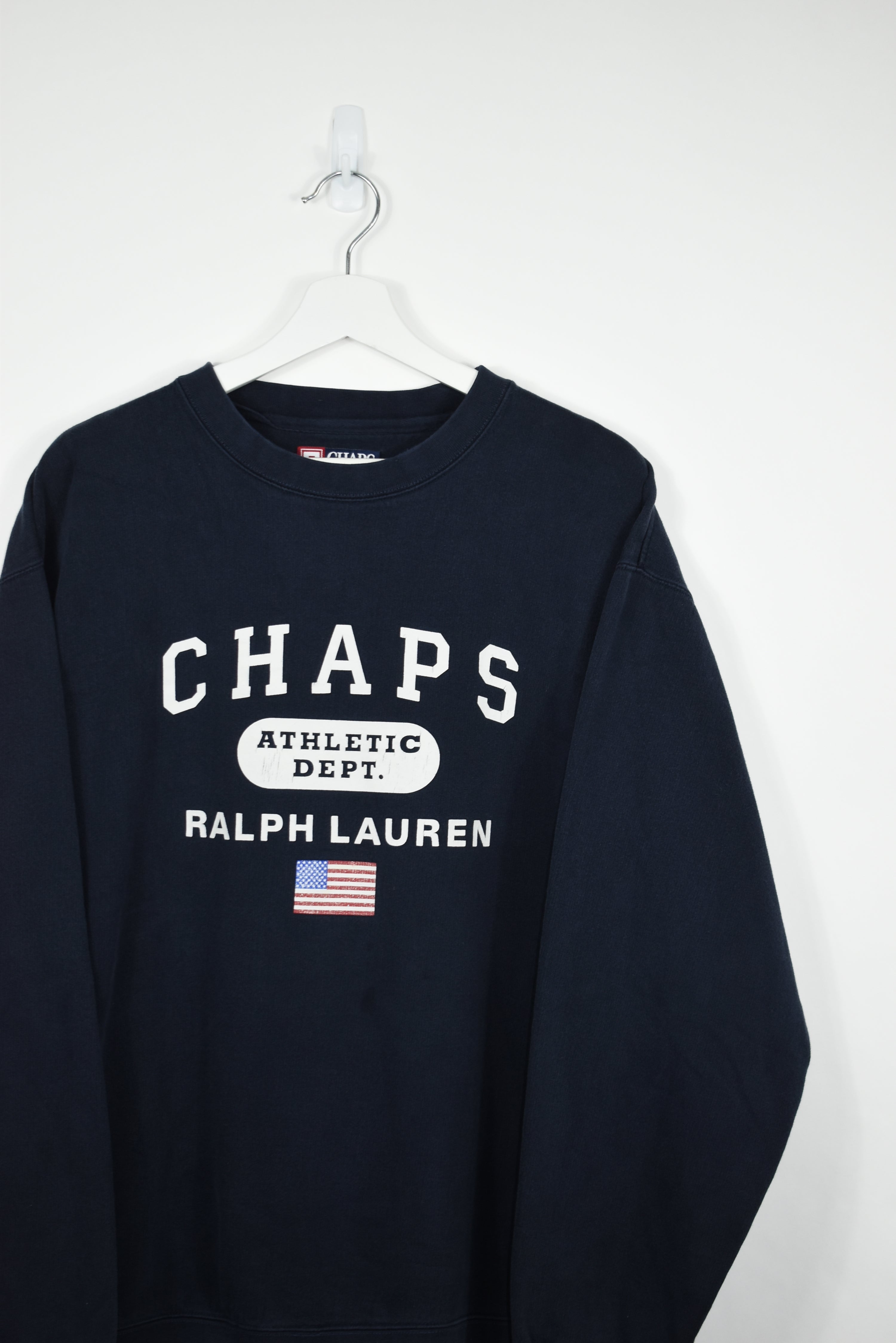 Vintage Chaps Ralph Lauren Sweatshirt Large (Baggy)
