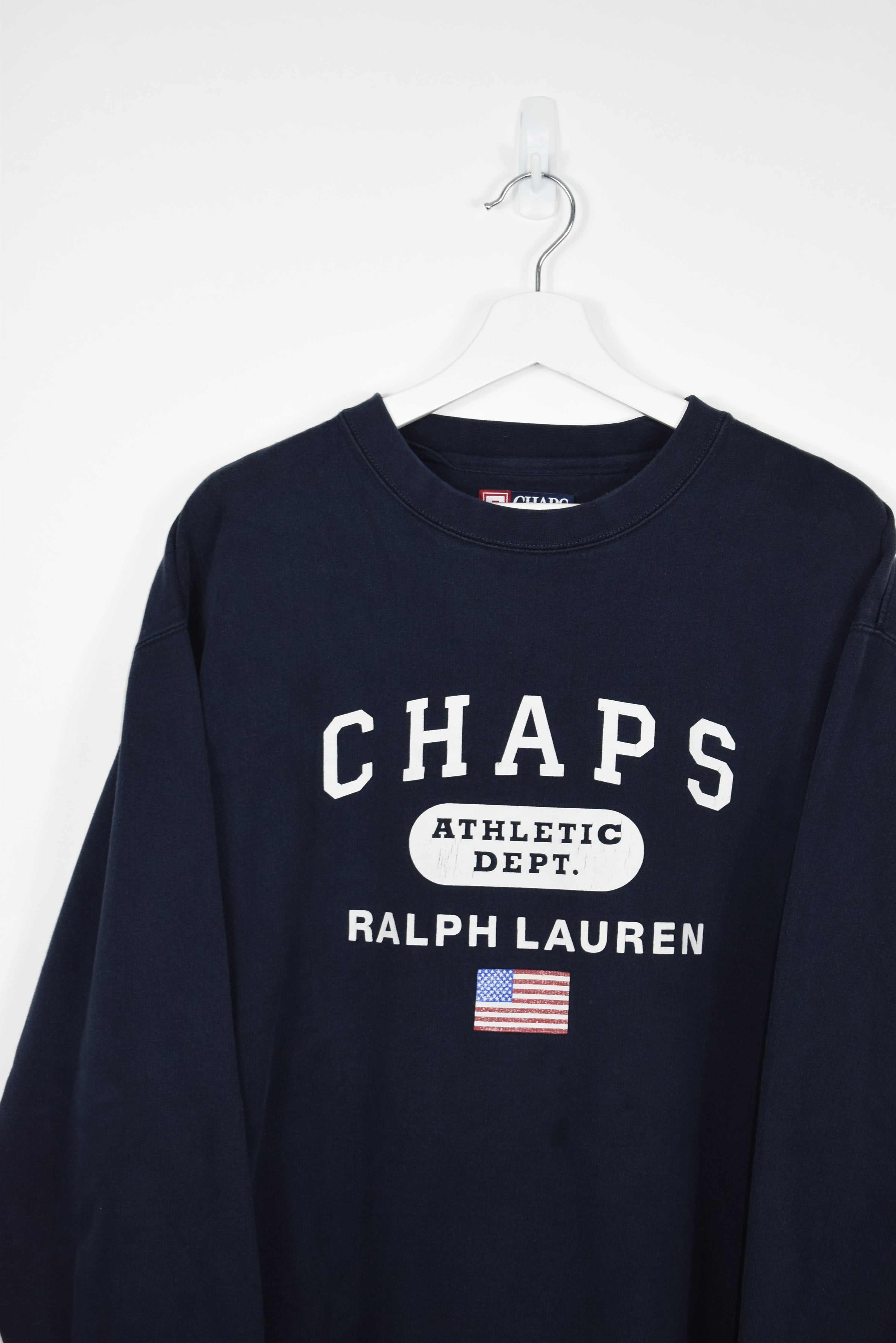 Vintage Chaps Ralph Lauren Sweatshirt Large (Baggy)