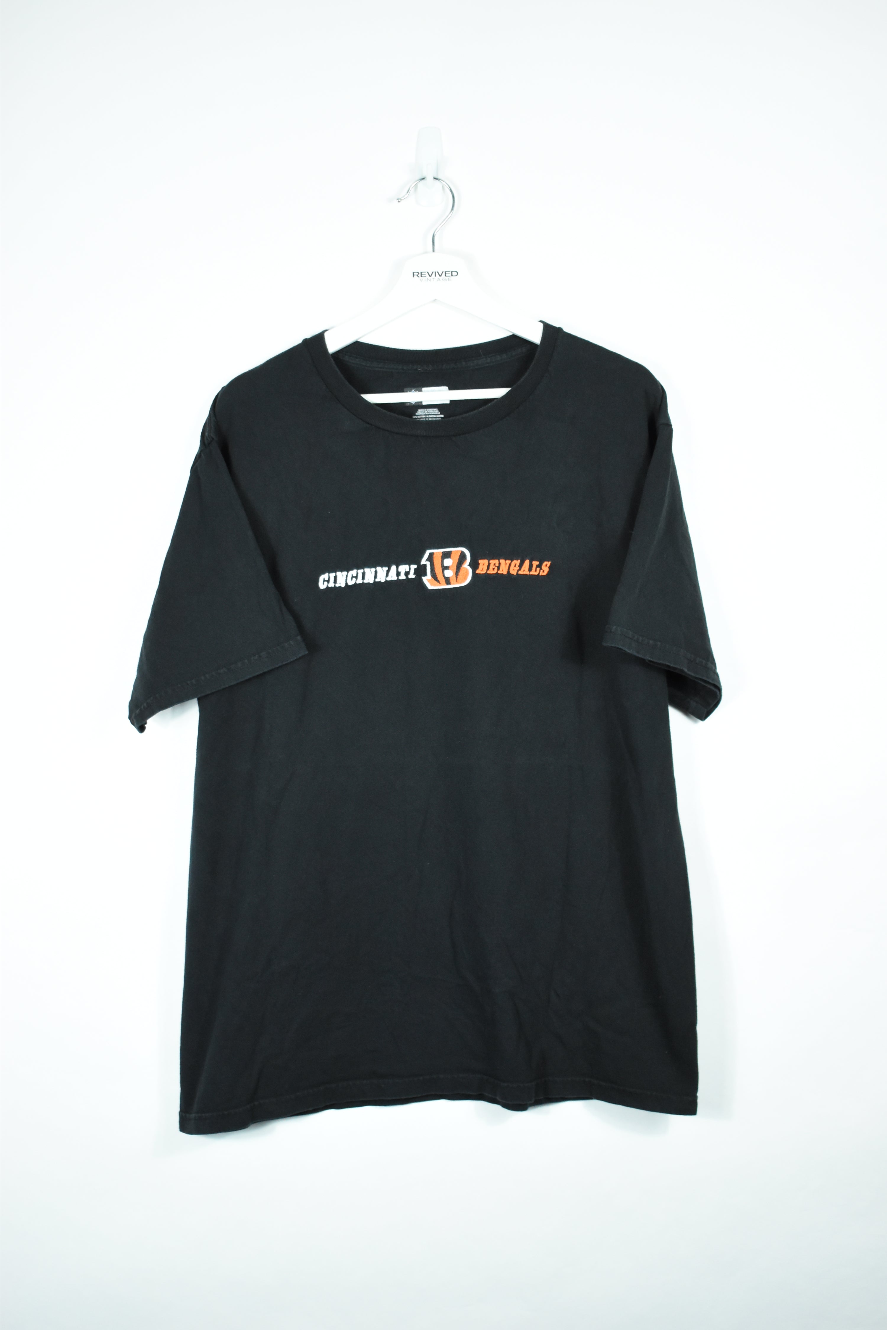 Vintage Cincinnati Bengals Embroidery T Shirt Xlarge