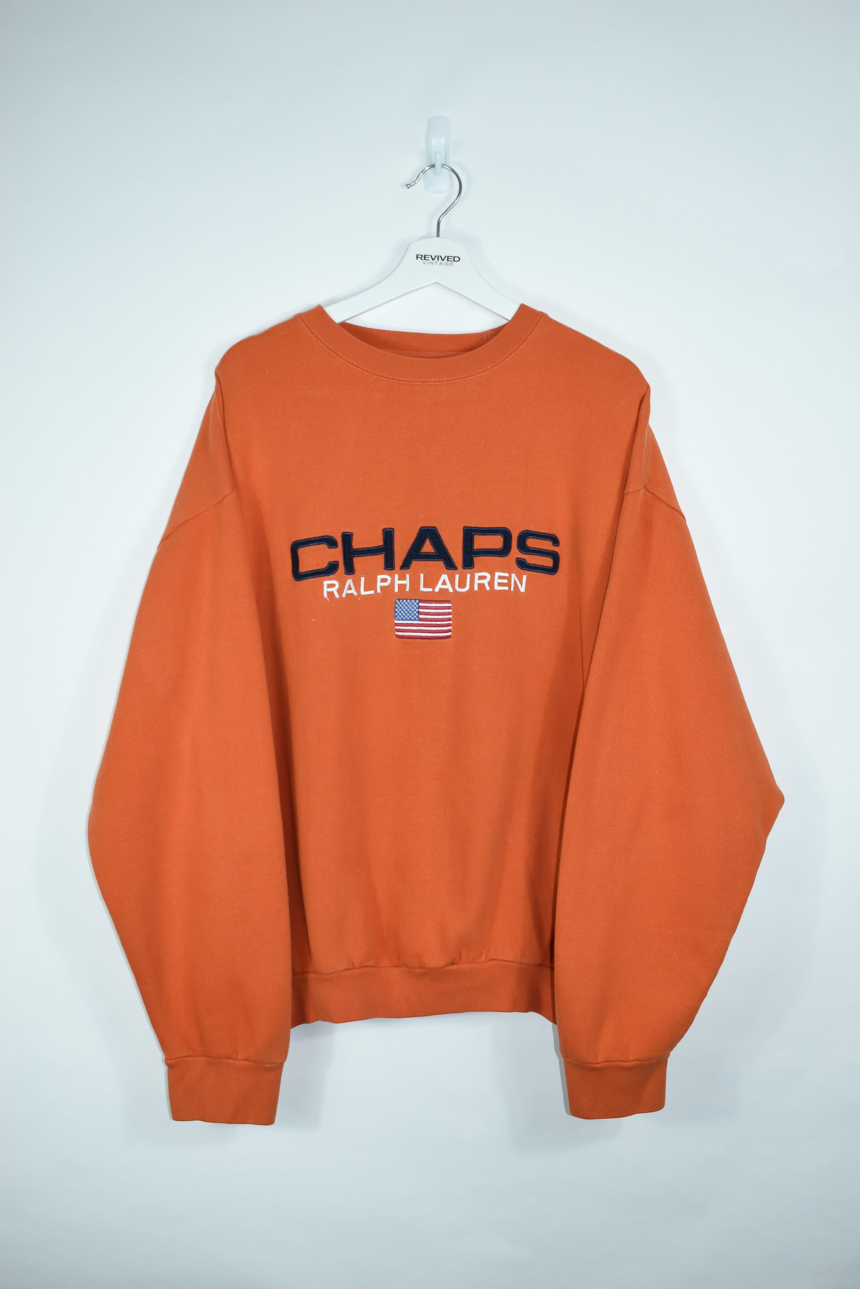 Vintage Chaps Ralph Lauren Embroidery Sweatshirt Xlarge