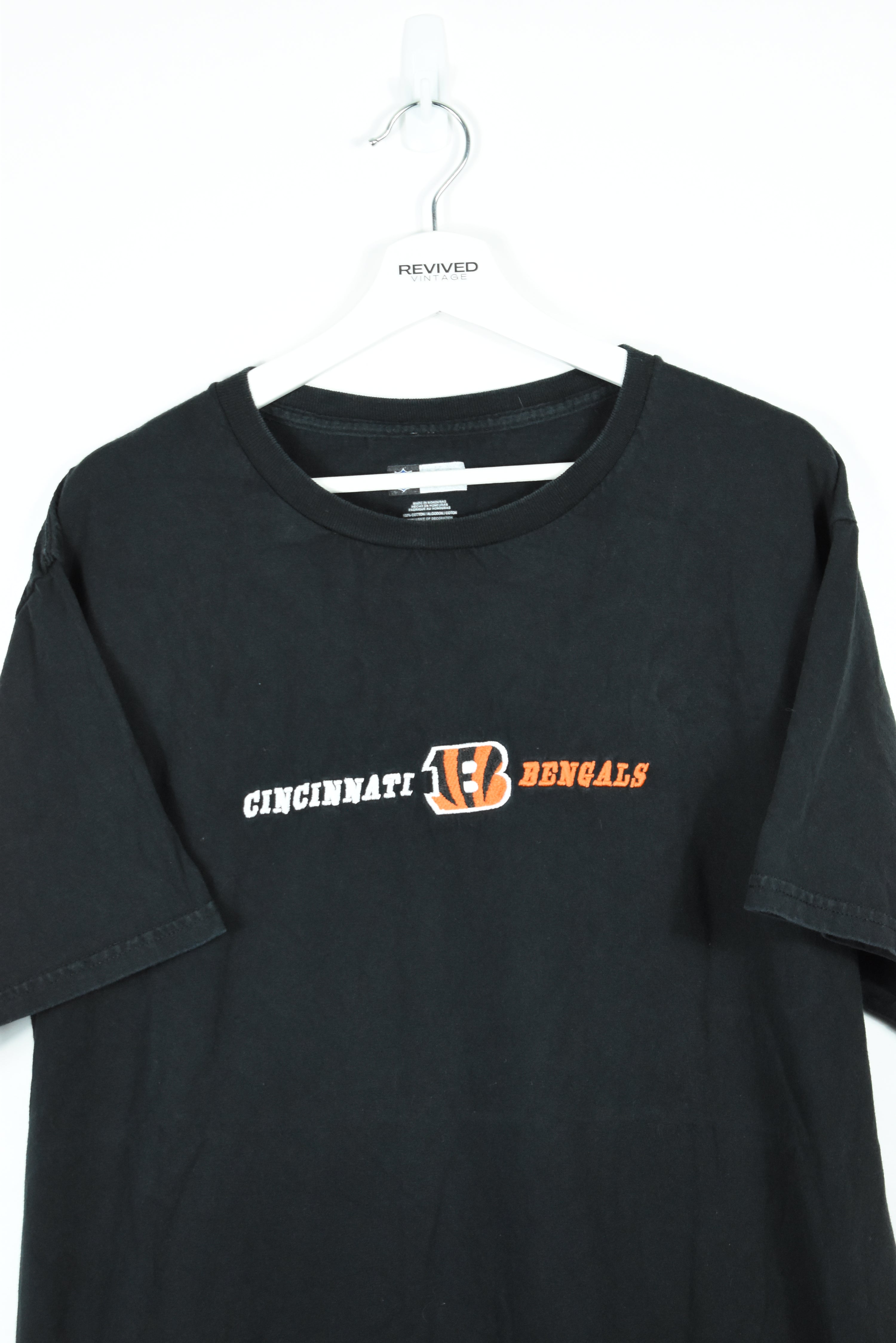 Vintage Cincinnati Bengals Embroidery T Shirt Xlarge