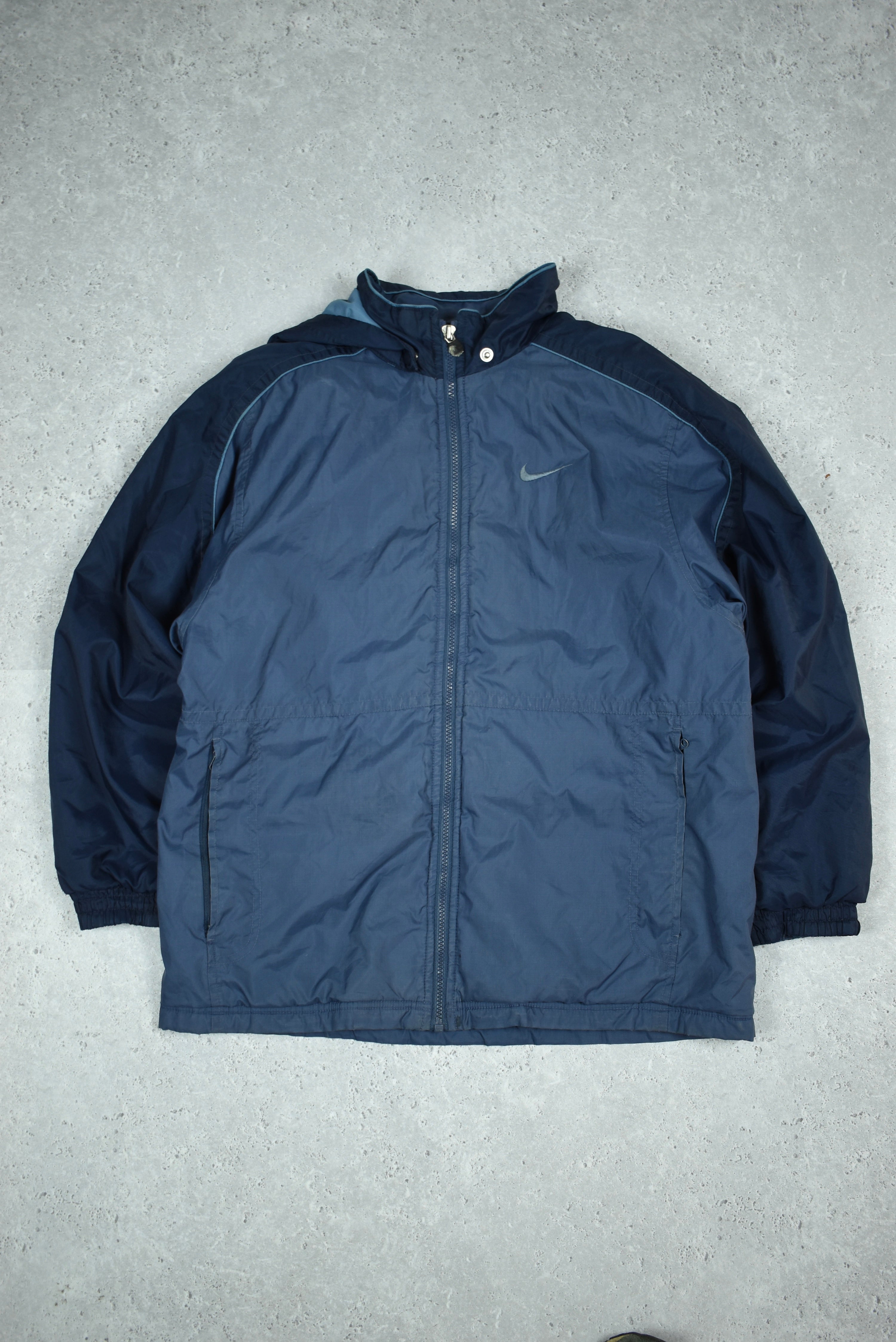 Vintage Nike Puffer Jacket Double Sided Large