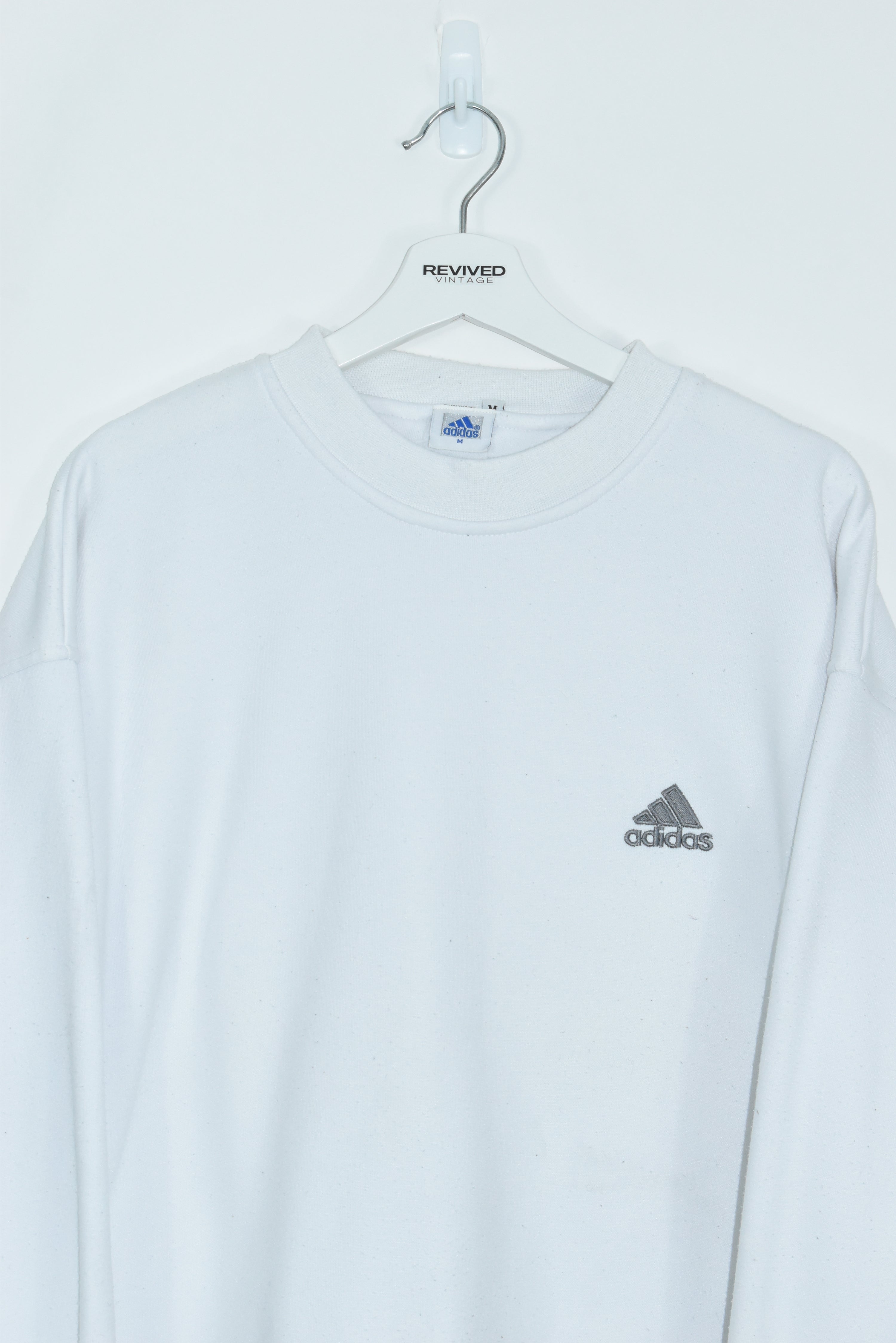 Vintage Adidas Embroidery Small Logo Sweatshirt Medium