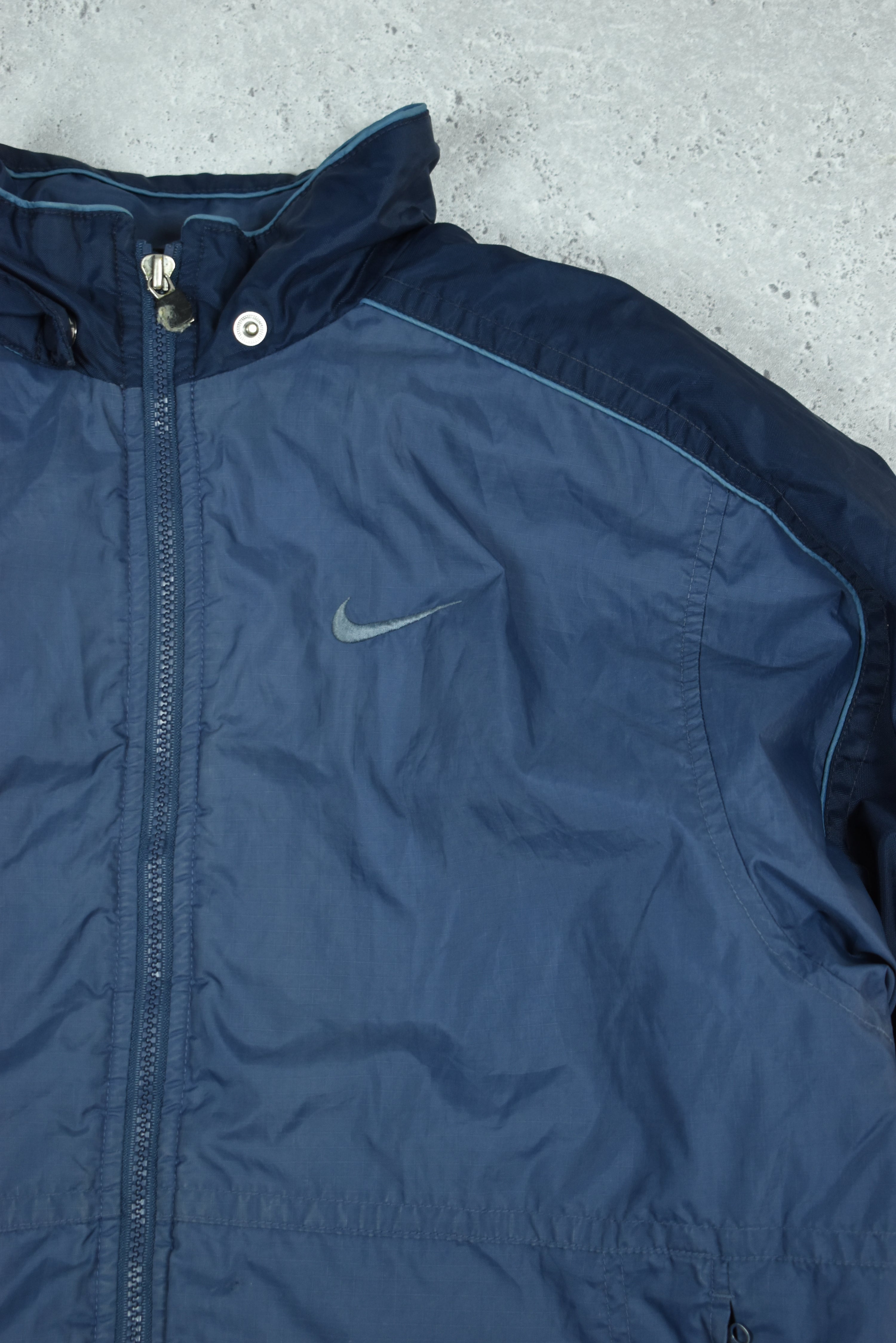 Vintage Nike Puffer Jacket Double Sided Large