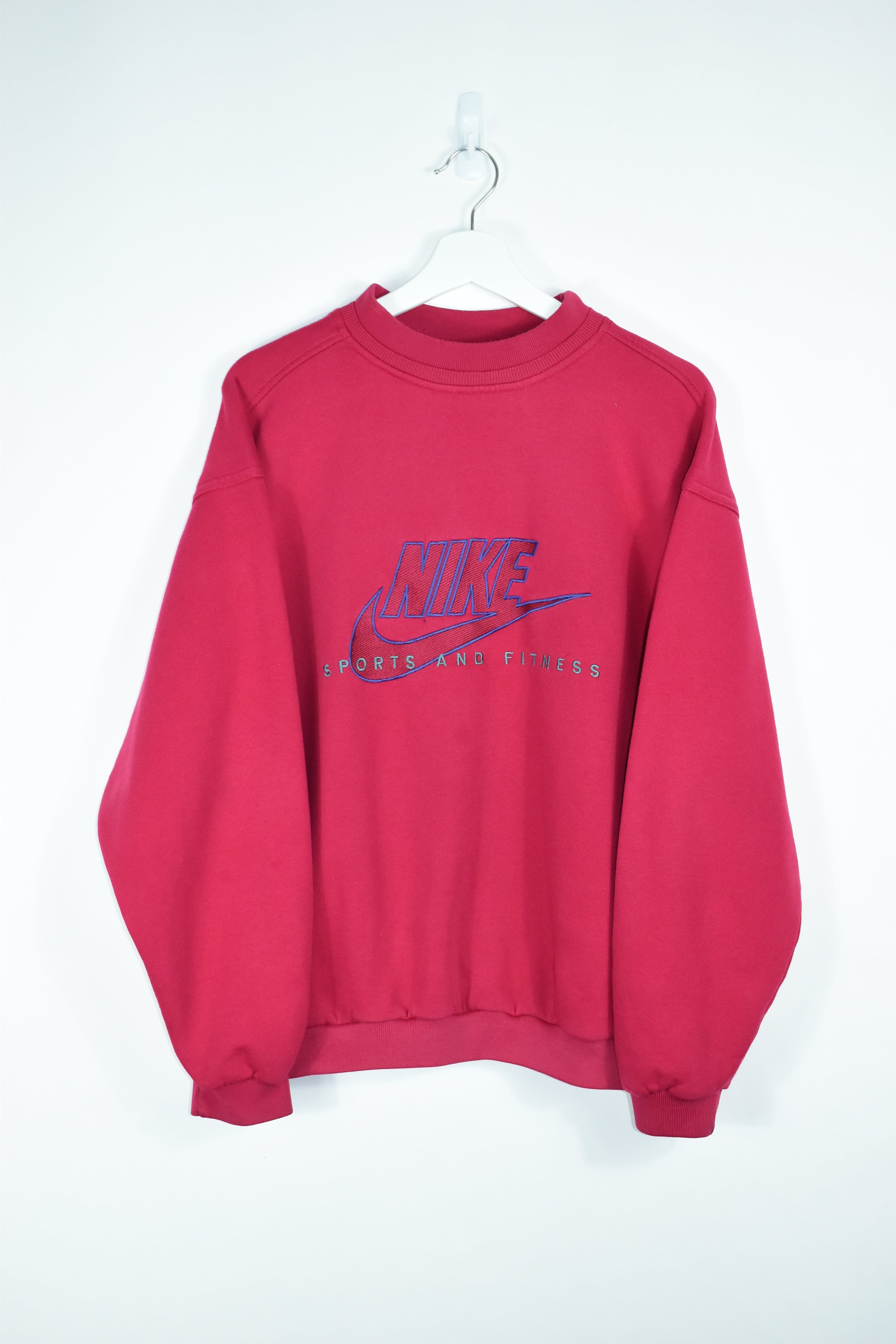 Vintage Nike Retro Embroidery Sweatshirt MEDIUM /L