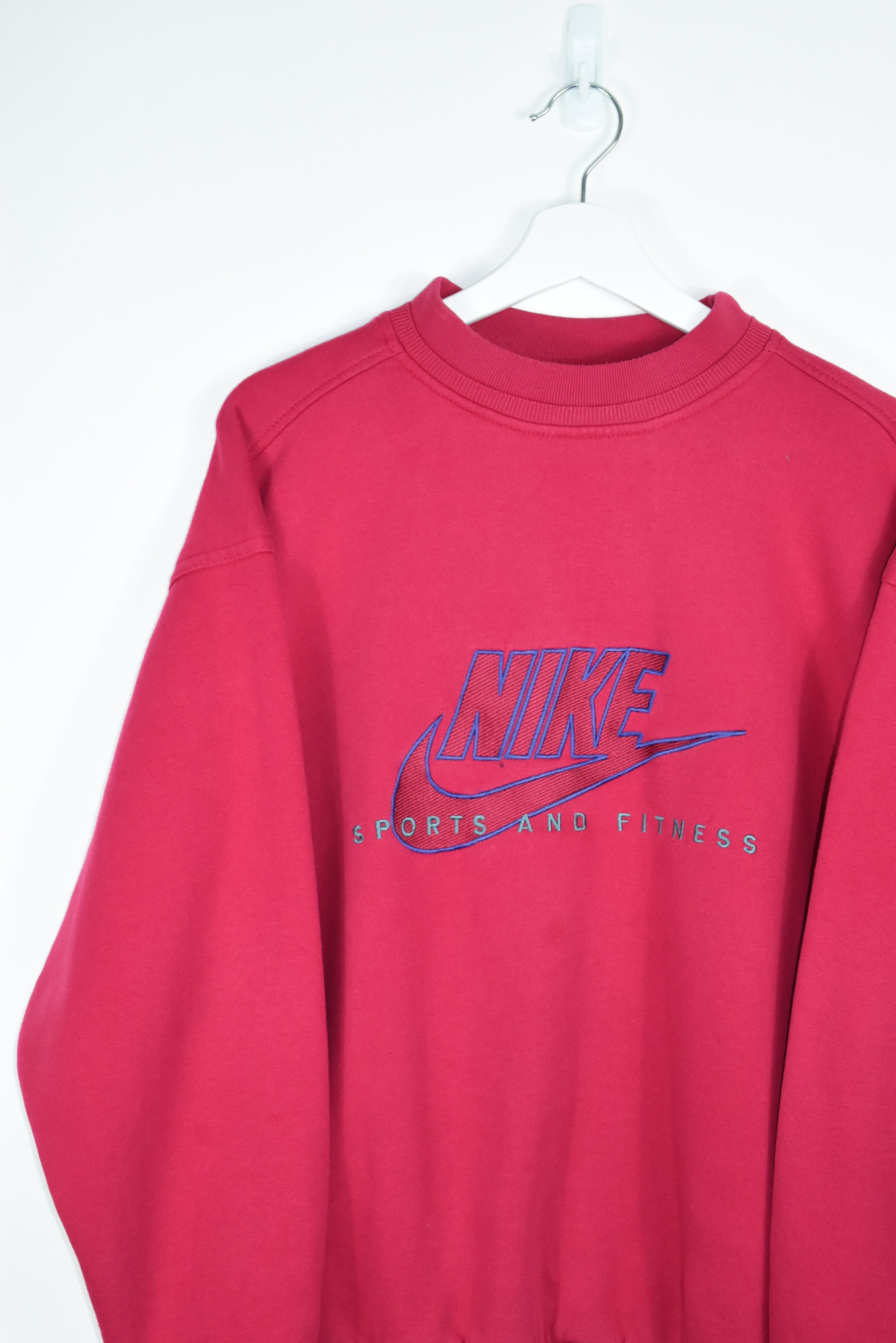 Vintage Nike Retro Embroidery Sweatshirt MEDIUM /L