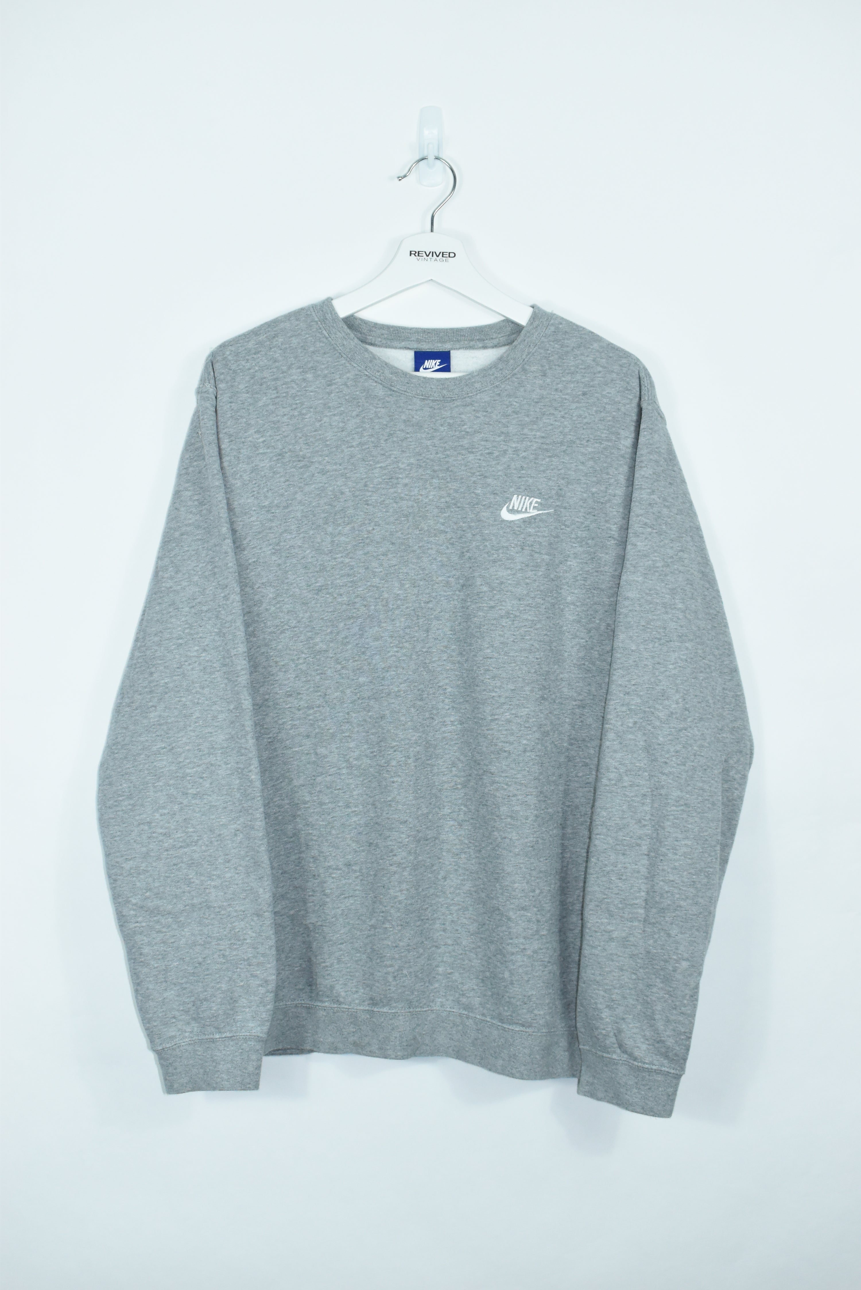 Vintage Nike Small Logo Embroidery Sweatshirt LARGE
