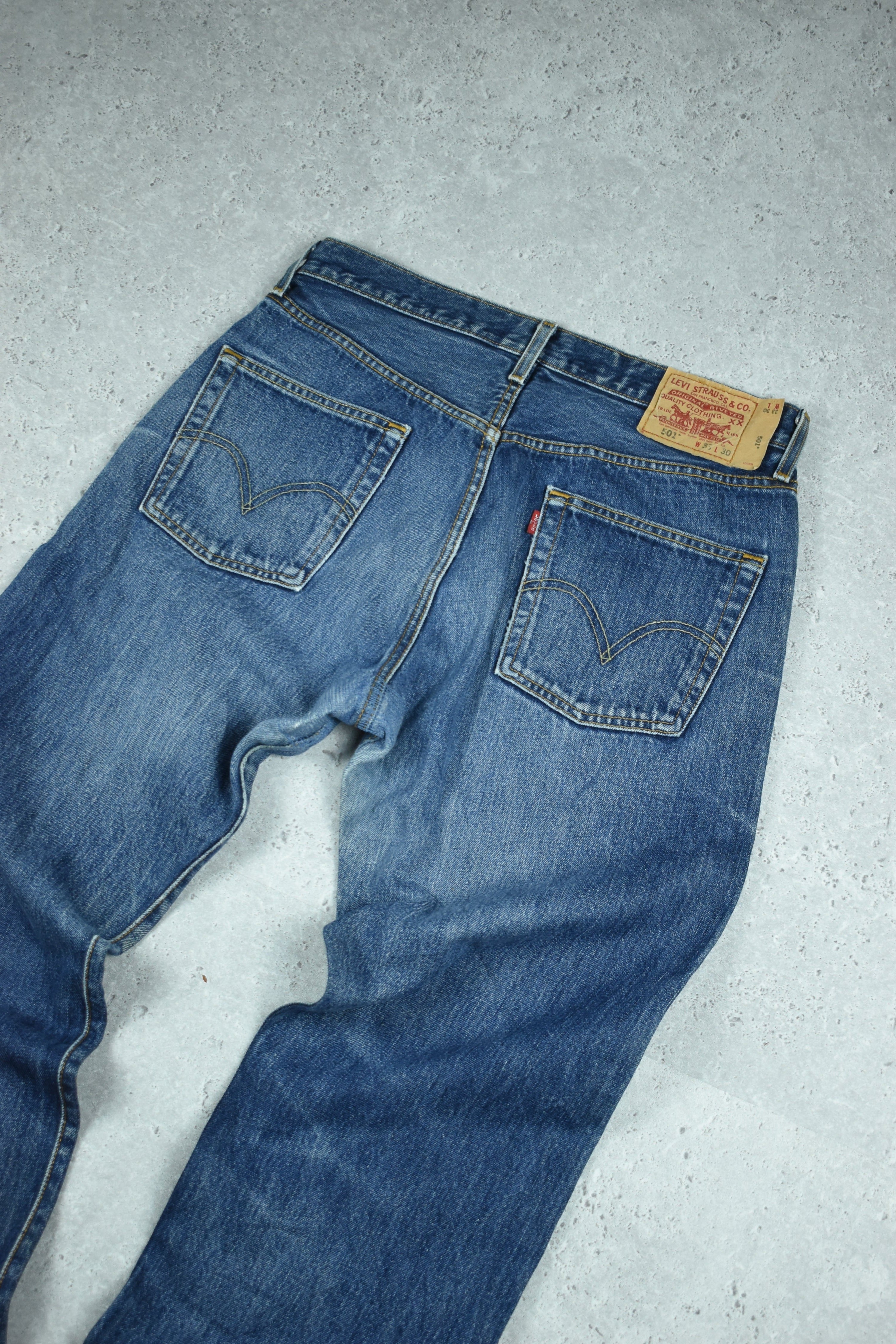 Vintage Levis 501 Denim Jeans 33x30