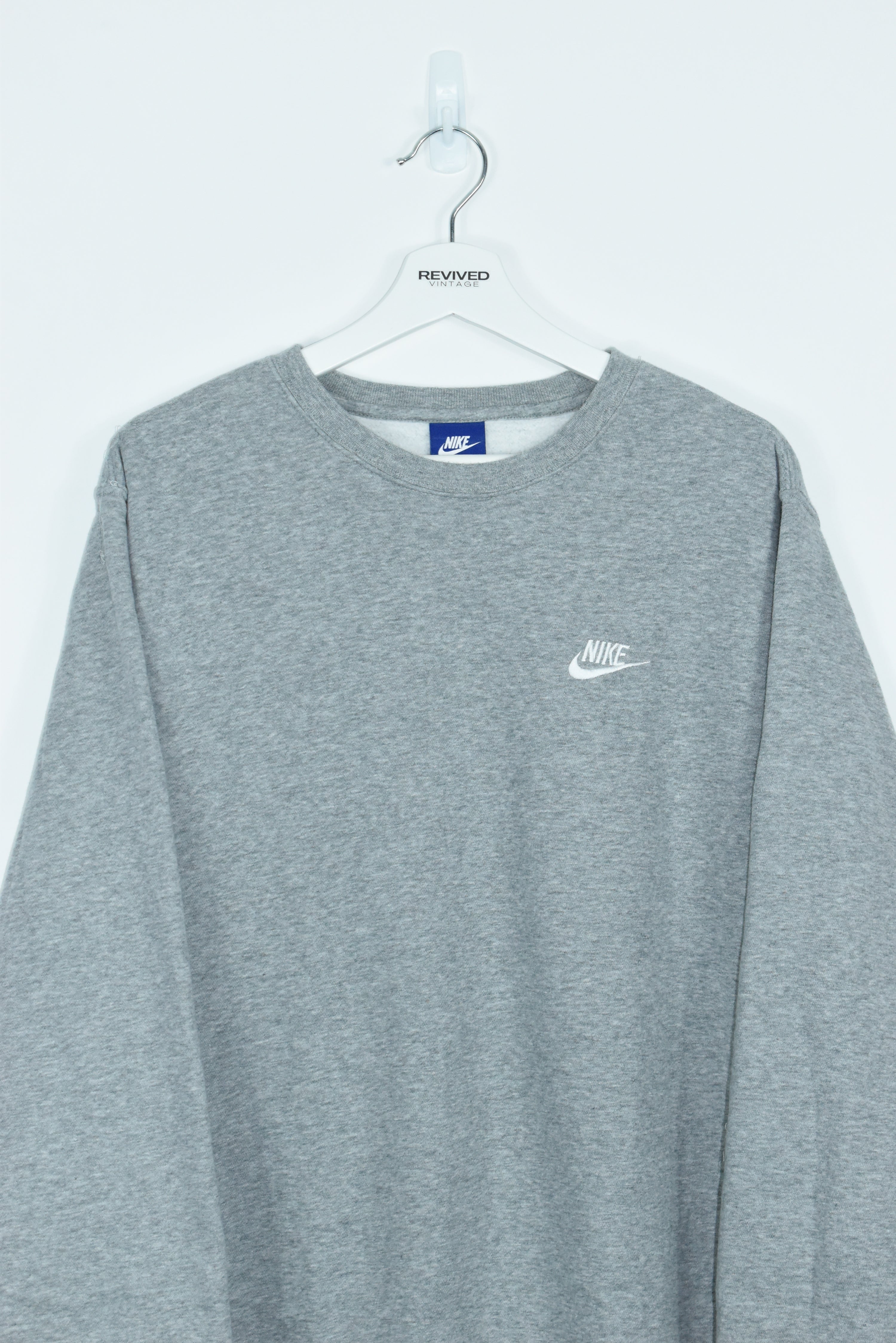 Vintage Nike Small Logo Embroidery Sweatshirt LARGE