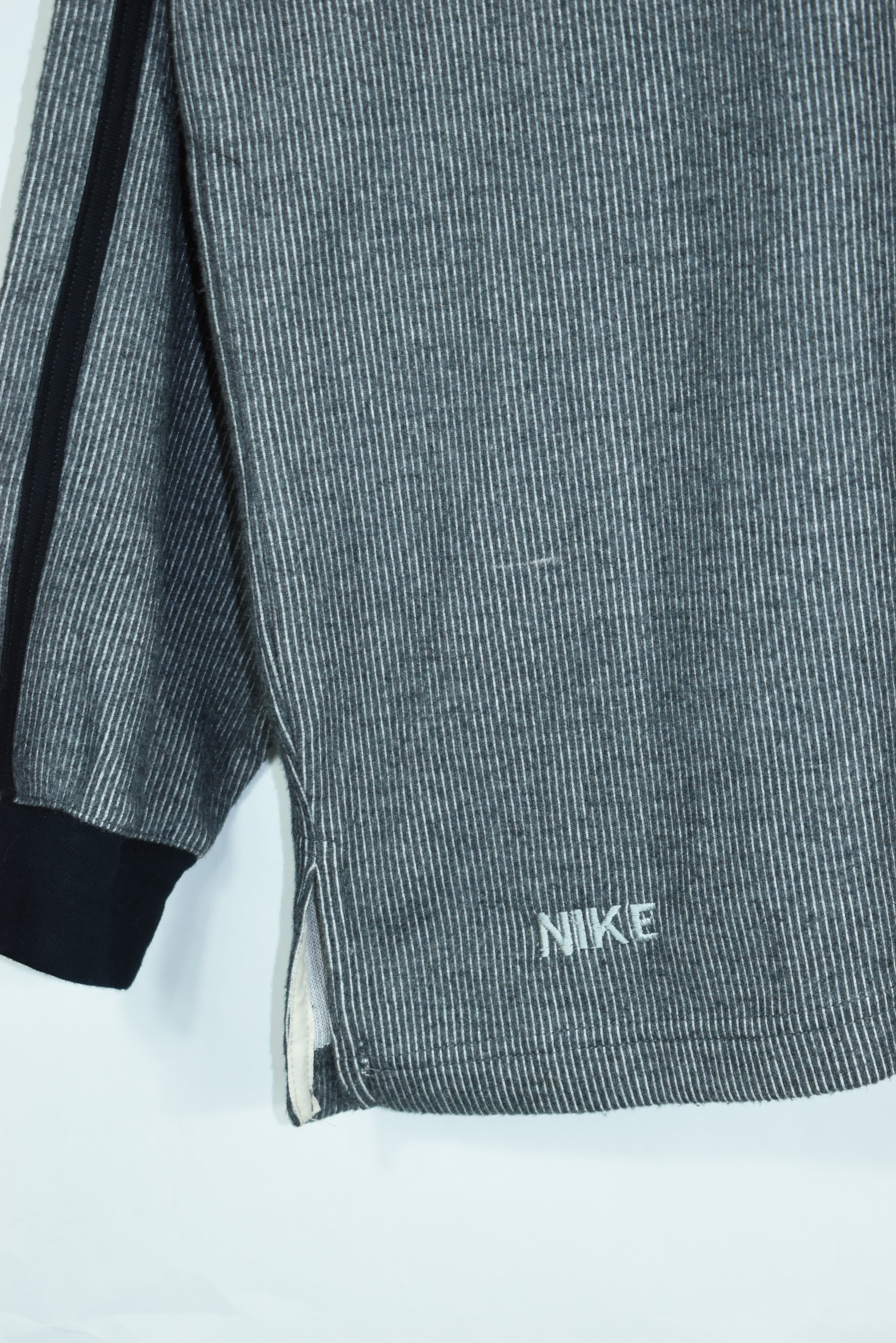 Vintage Nike Embroidery 1/4 Zip Grey Xlarge