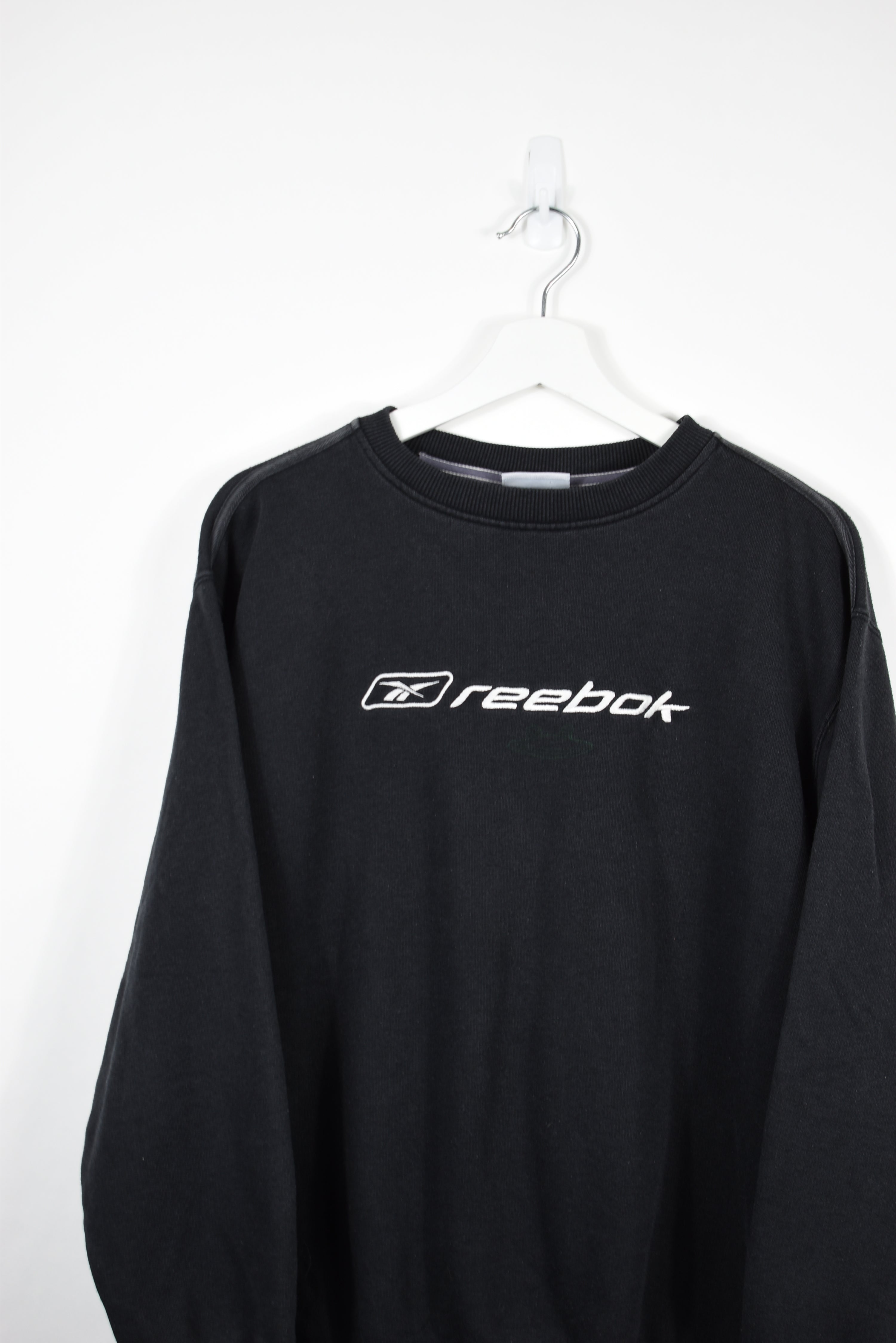 Vintage Reebok Embroidery Sweatshirt LARGE