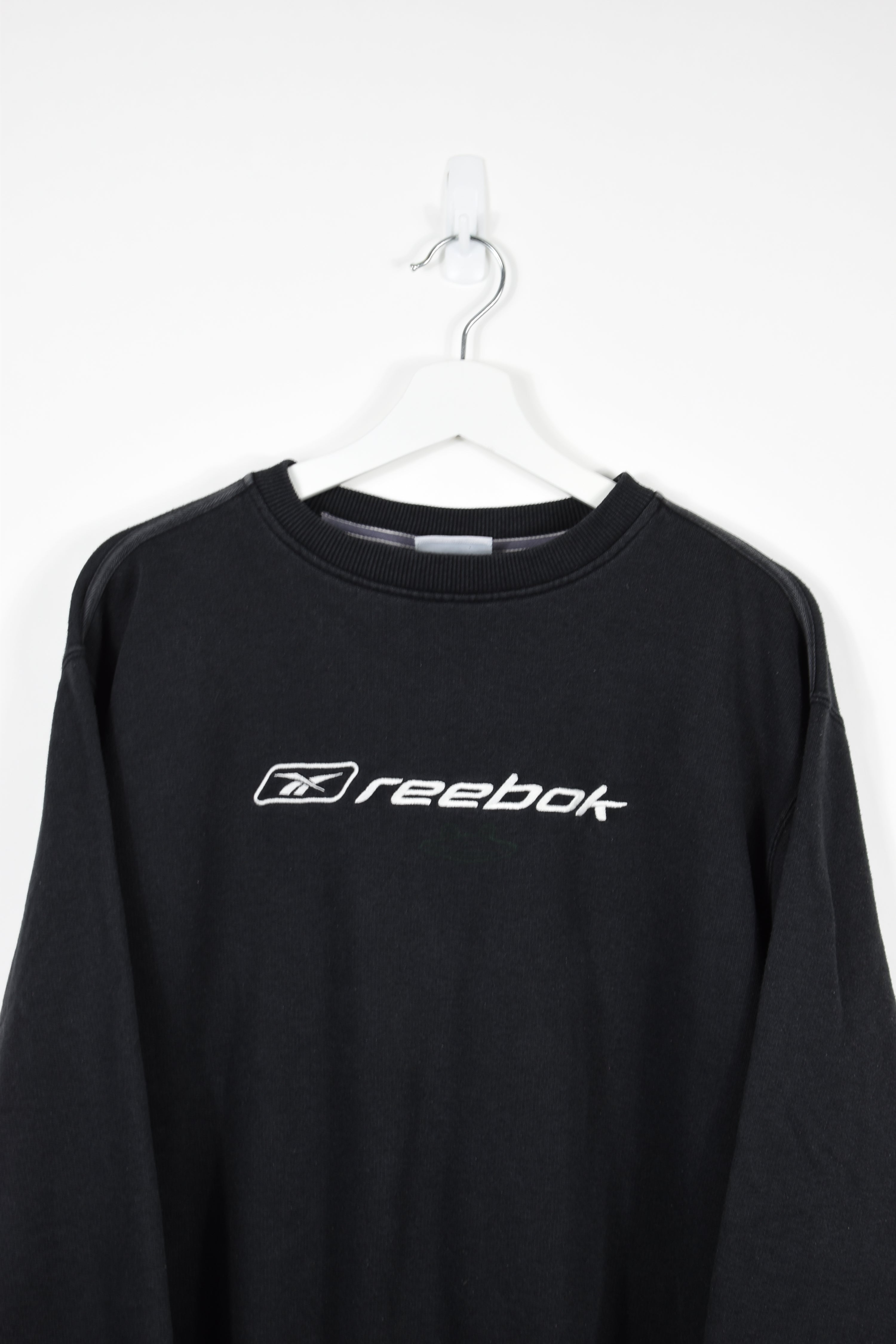 Vintage Reebok Embroidery Sweatshirt LARGE