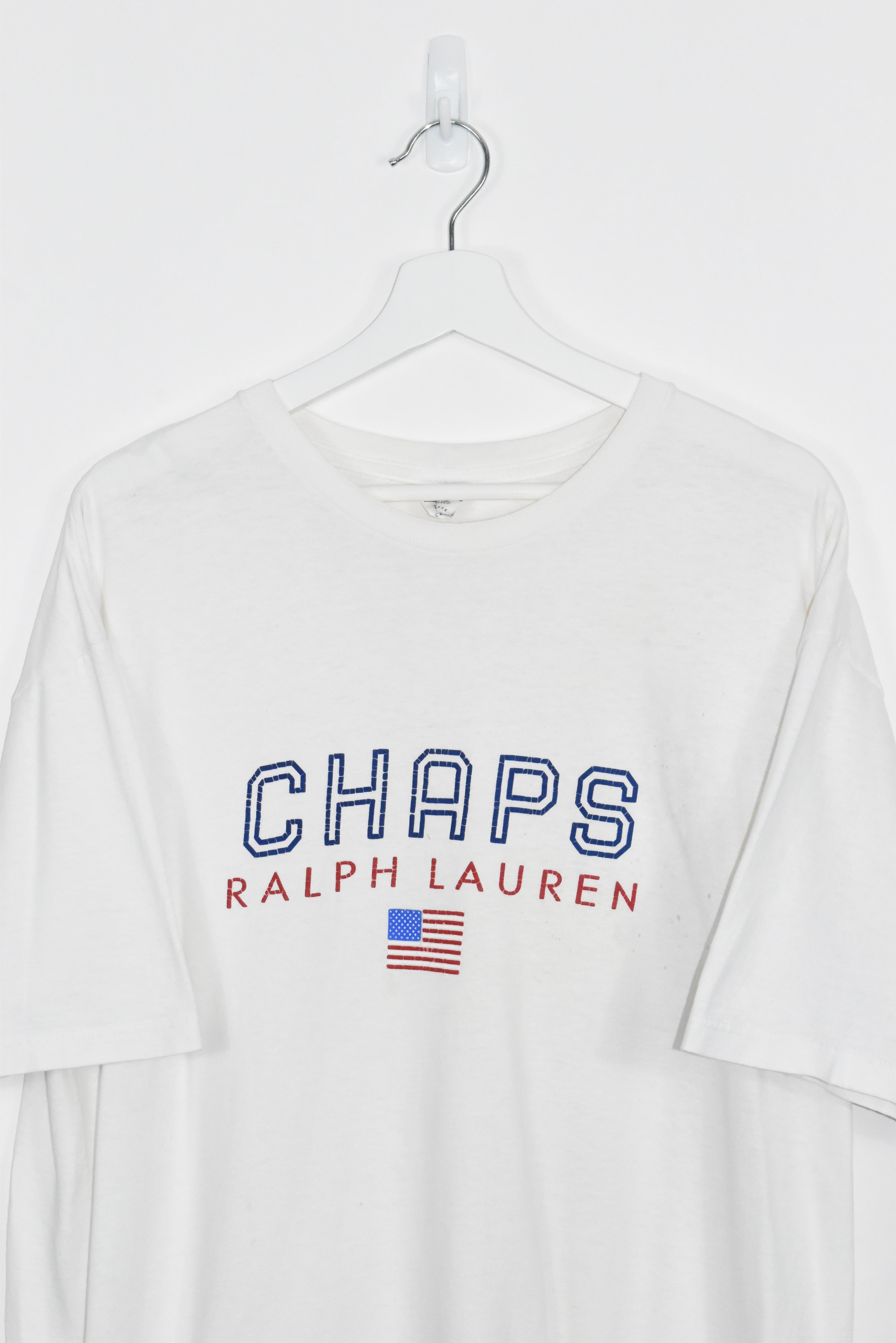 Vintage Chaps Ralph Lauren T Shirt Large Baggy