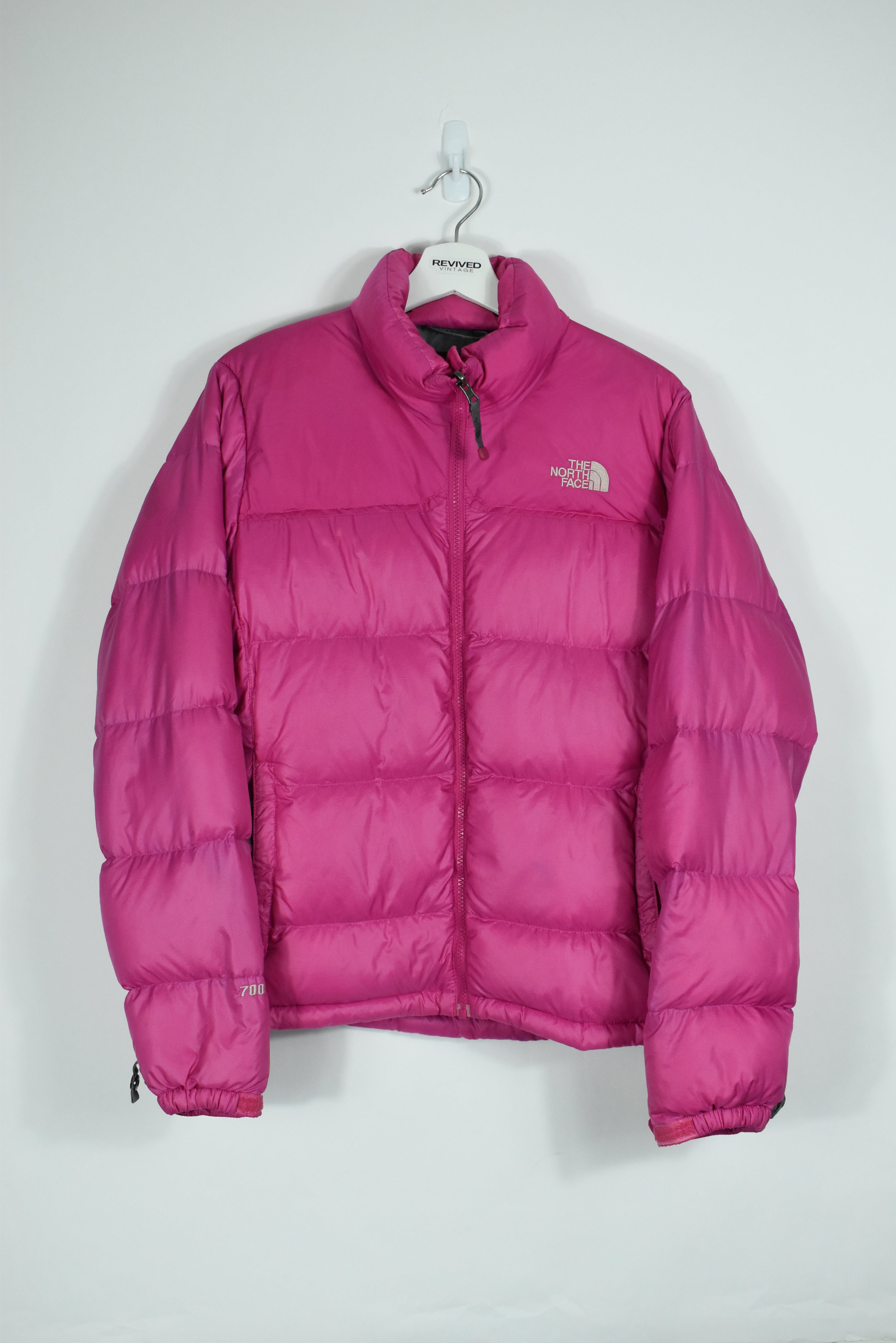 Vintage North Face Puffer 700 Pink Womens M/ LARGE