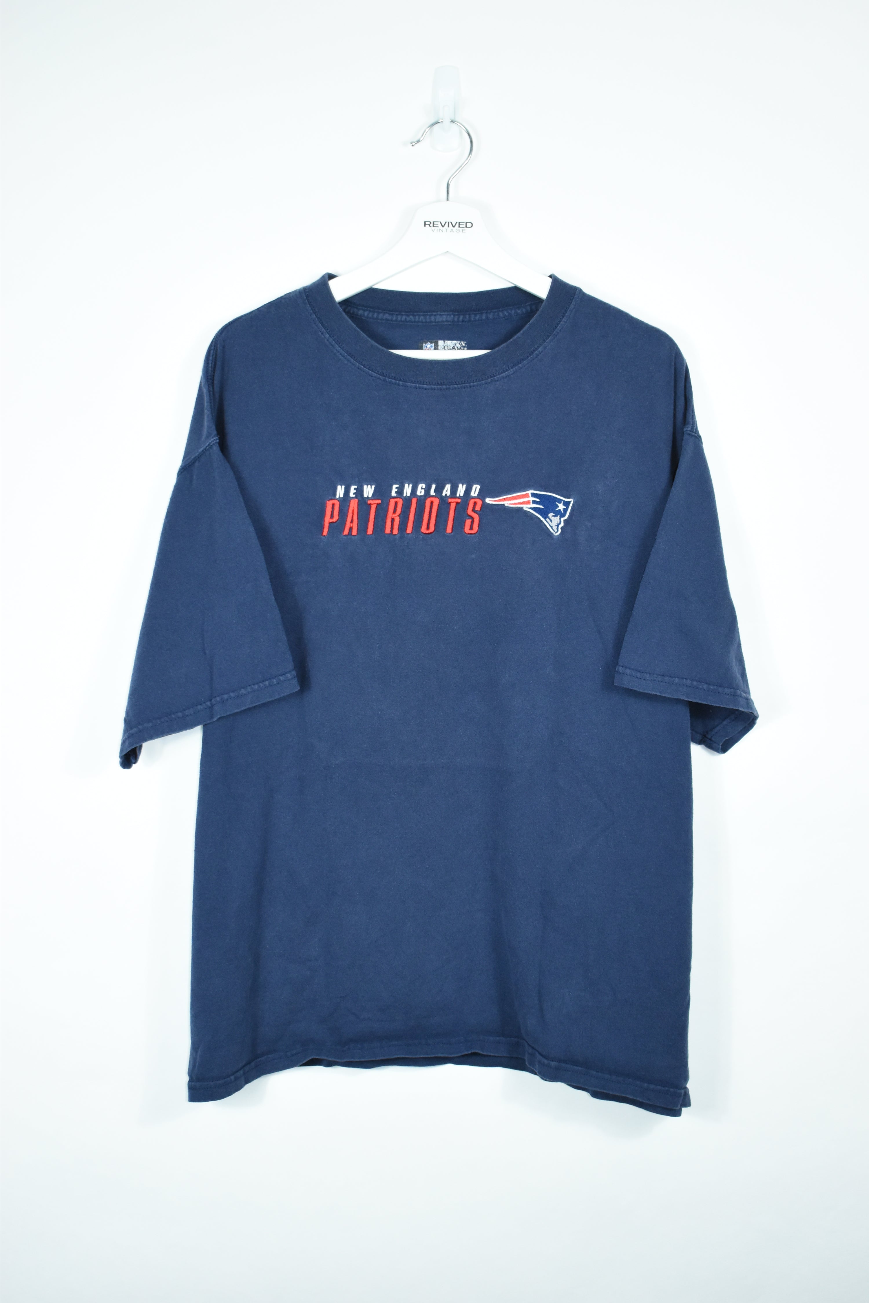 Vintage New England Patriots Embroidery T Shirt Xlarge