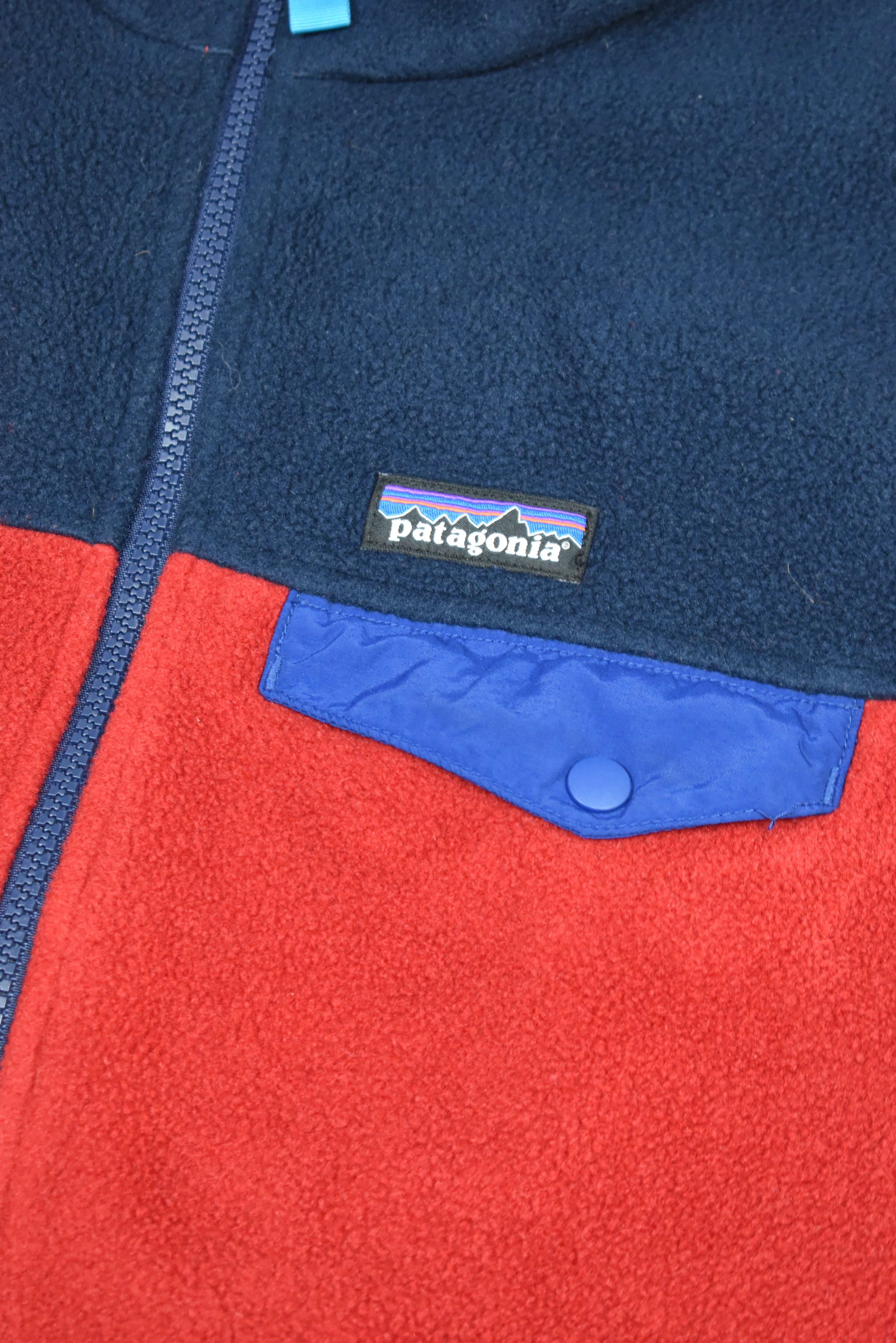 Vintage Patagonia Fleece Vest Two Tone XXL