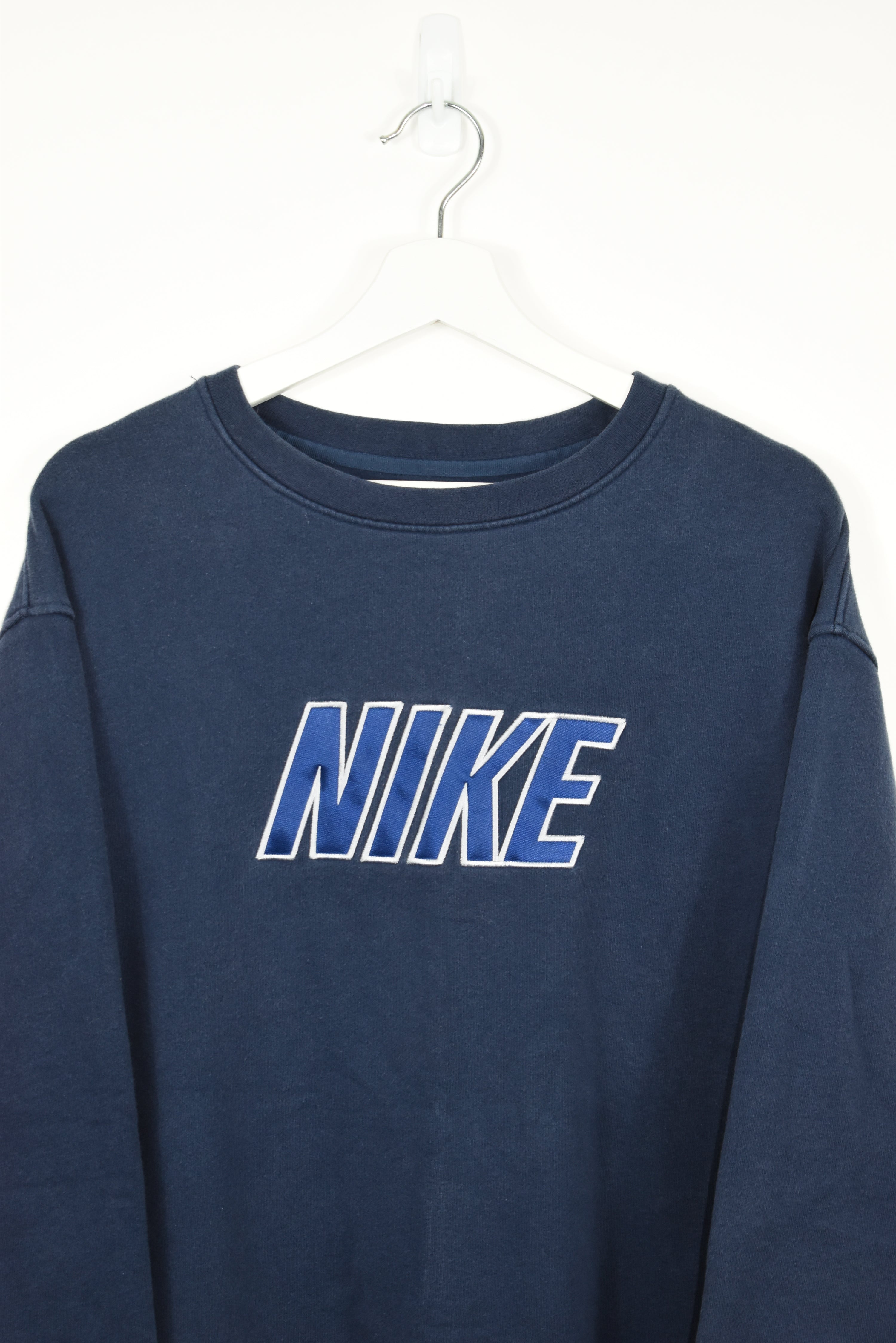 Vintage Nike Embroidery Spellout Sweatshirt XLARGE
