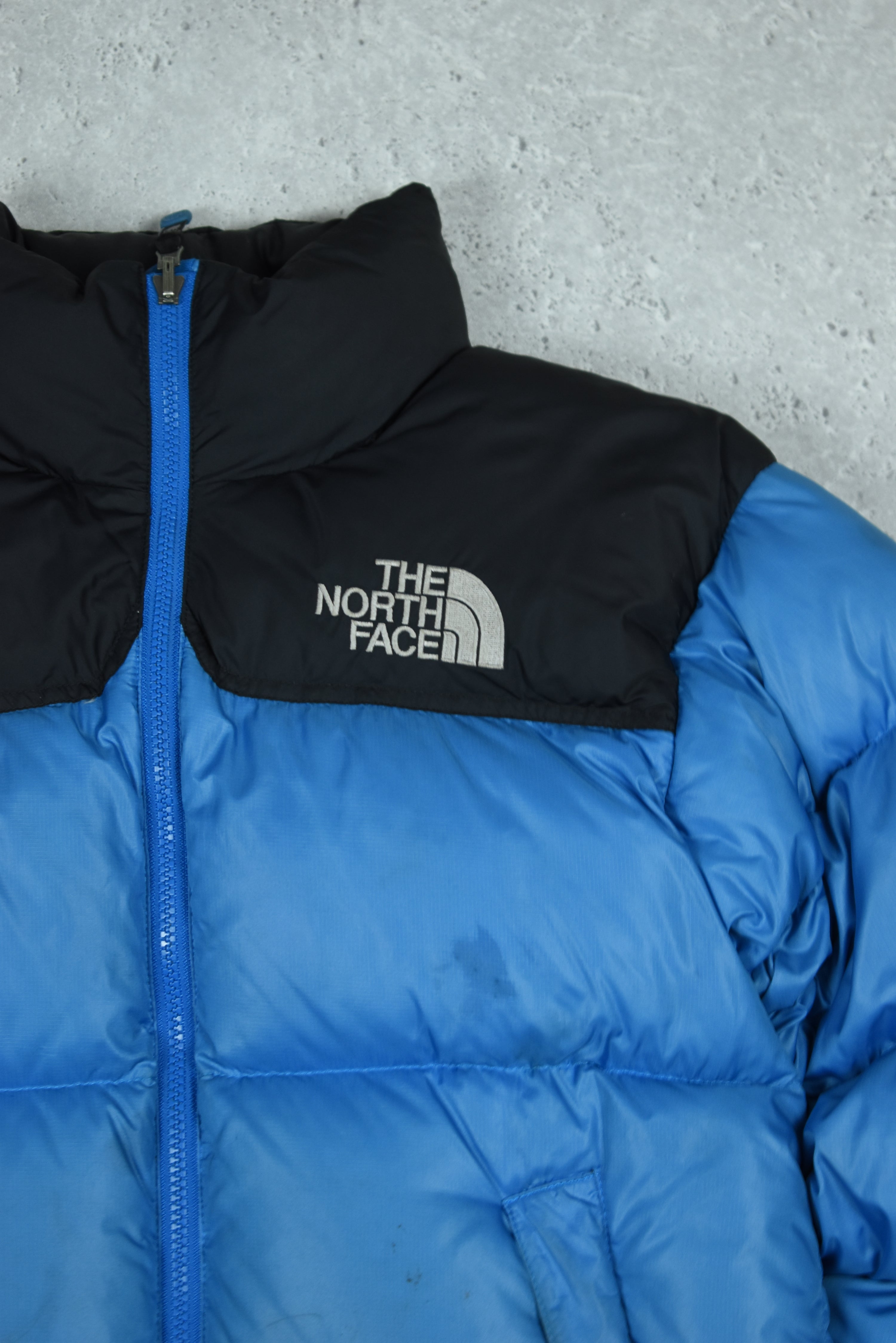 Vintage North Face Nuptse 700 Puffer Blue Small