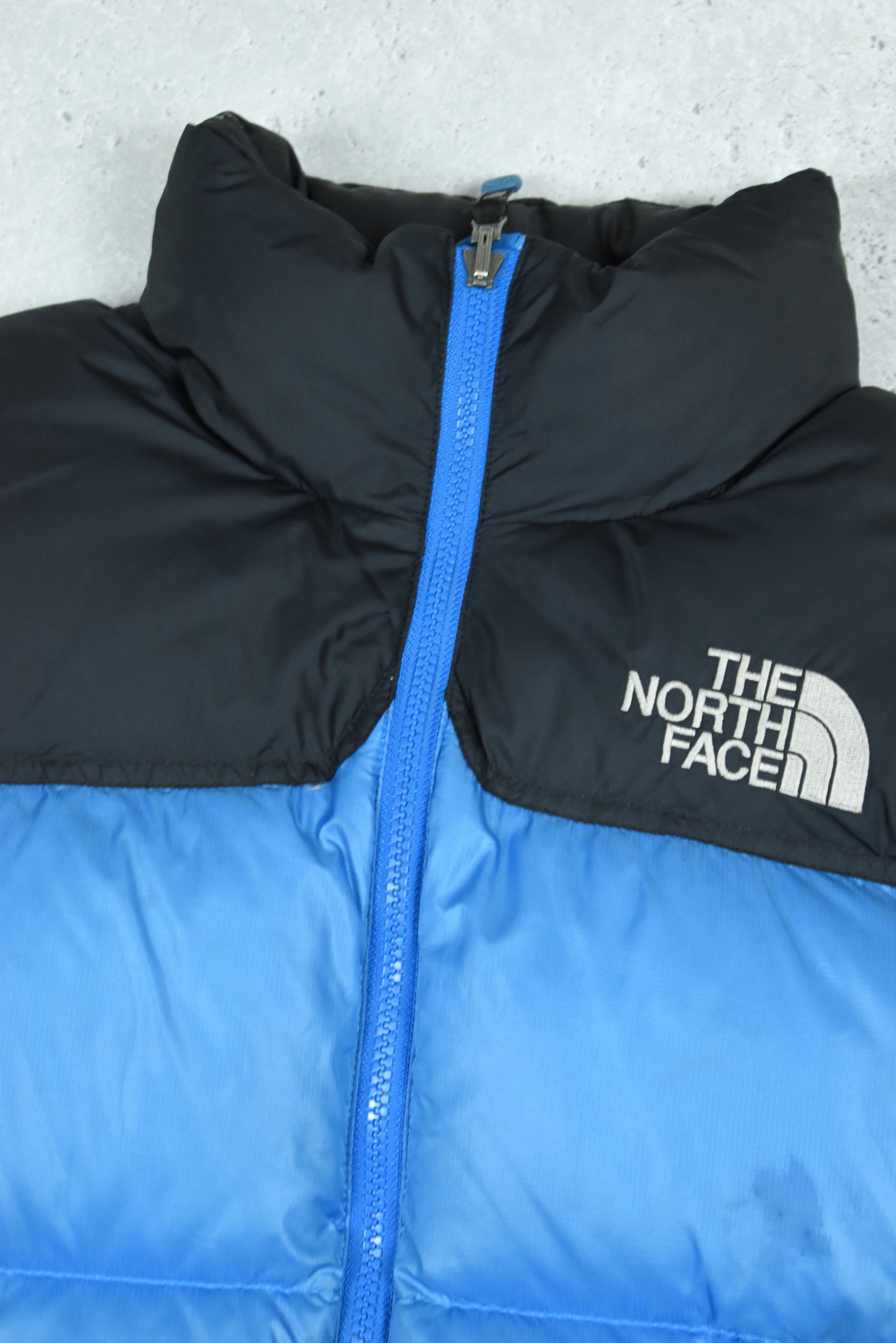 Vintage North Face Nuptse 700 Puffer Blue Small