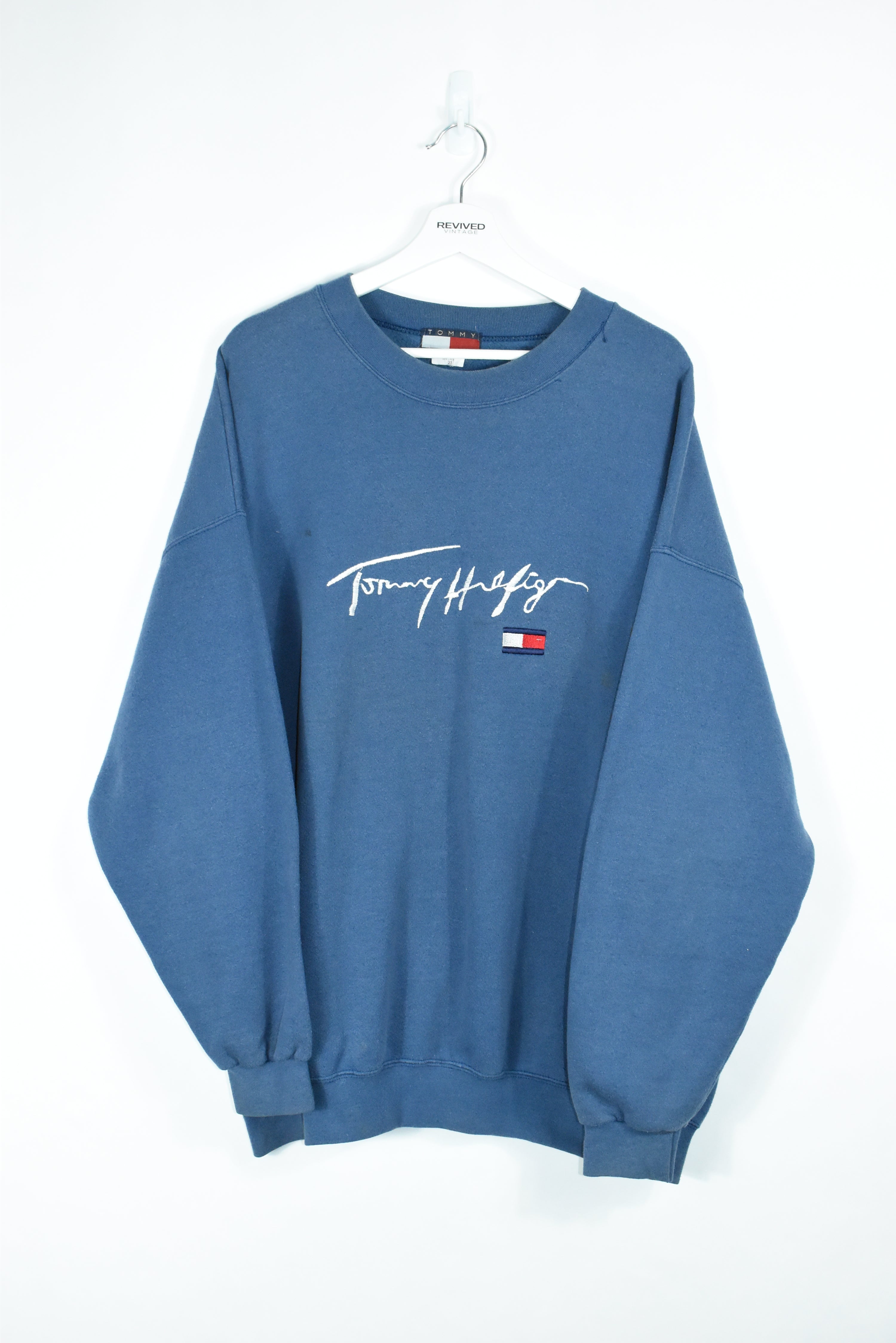 Vintage Tommy Hilfiger Script Sweatshirt XXL