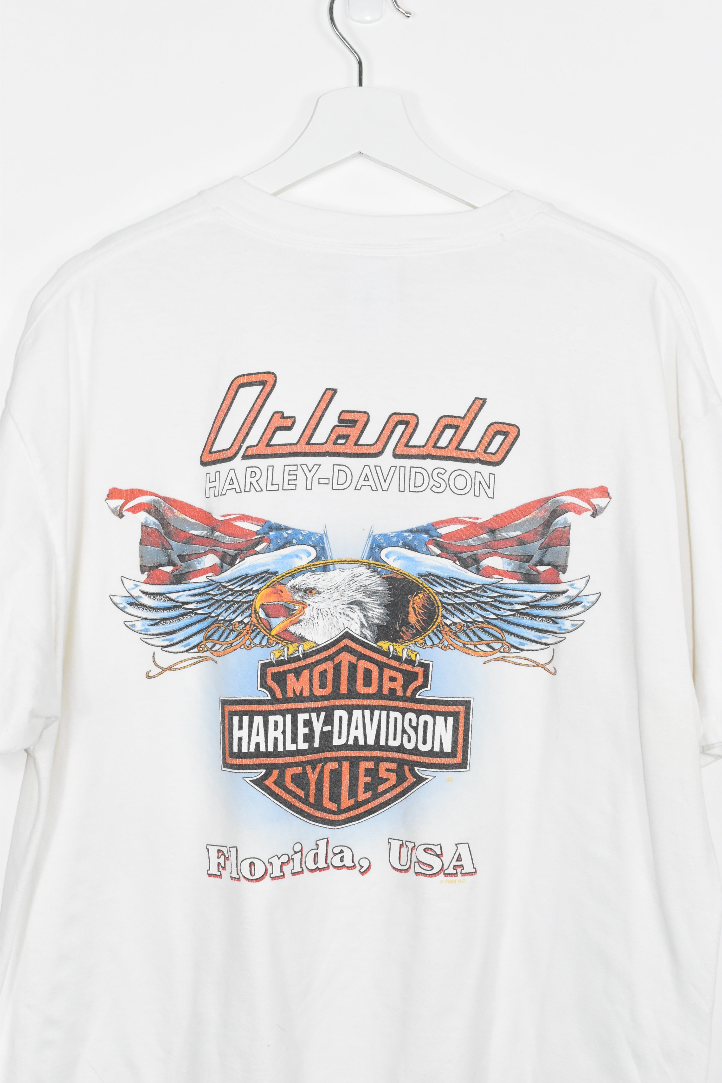 Vintage Harley Davidson Orlando T Shirt Xlarge
