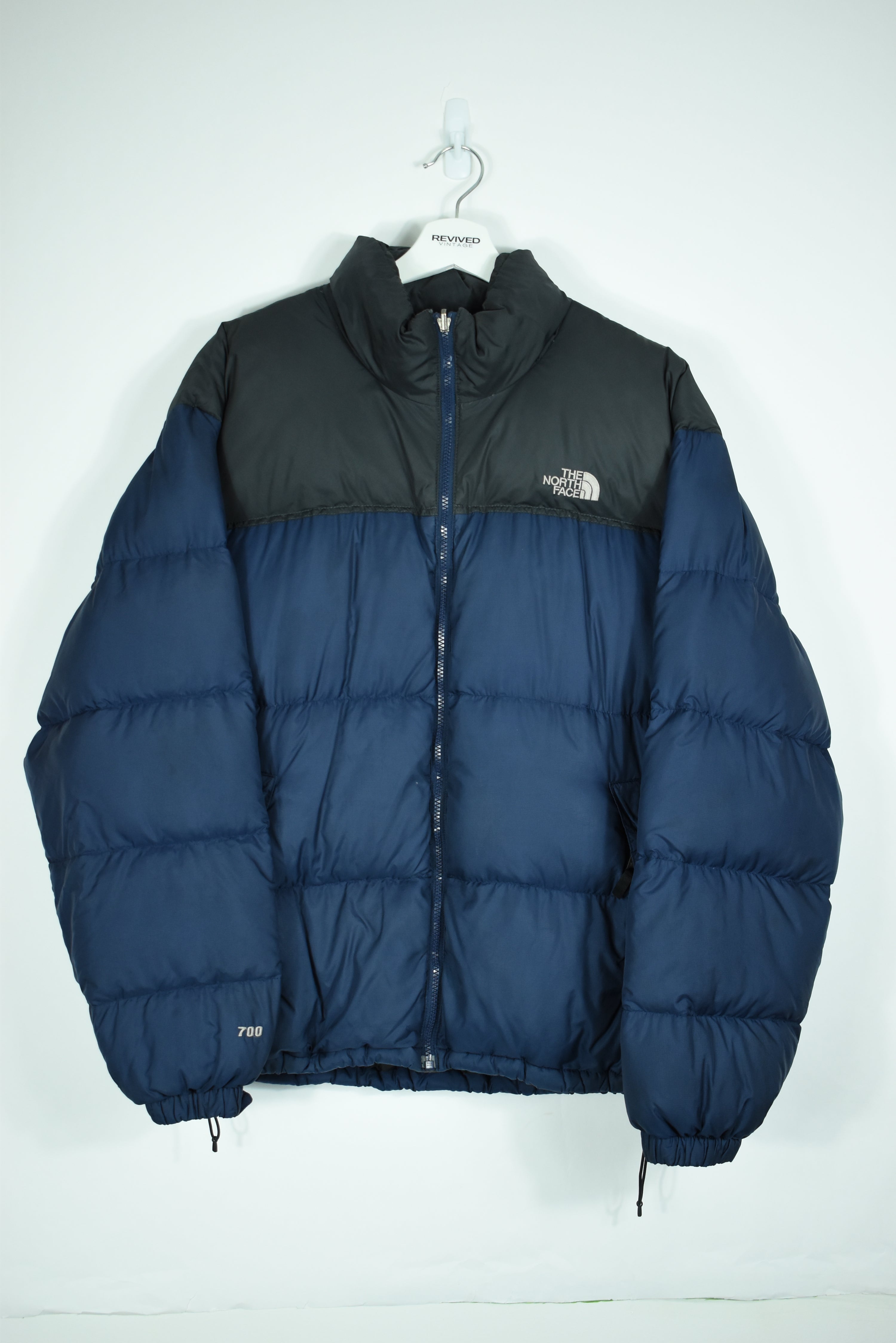 Vintage North Face Navy 700 Puffer LARGE (Baggy)