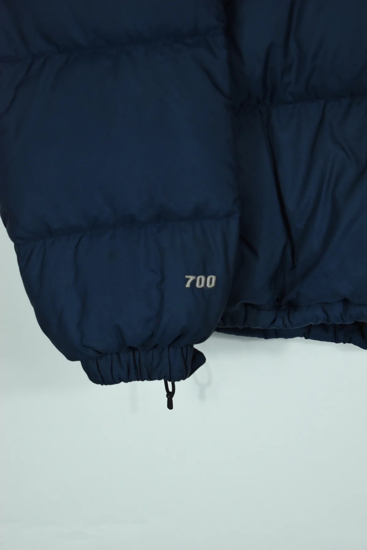 VINTAGE NORTH FACE NUPTSE 700 PUFFER NAVY LARGE