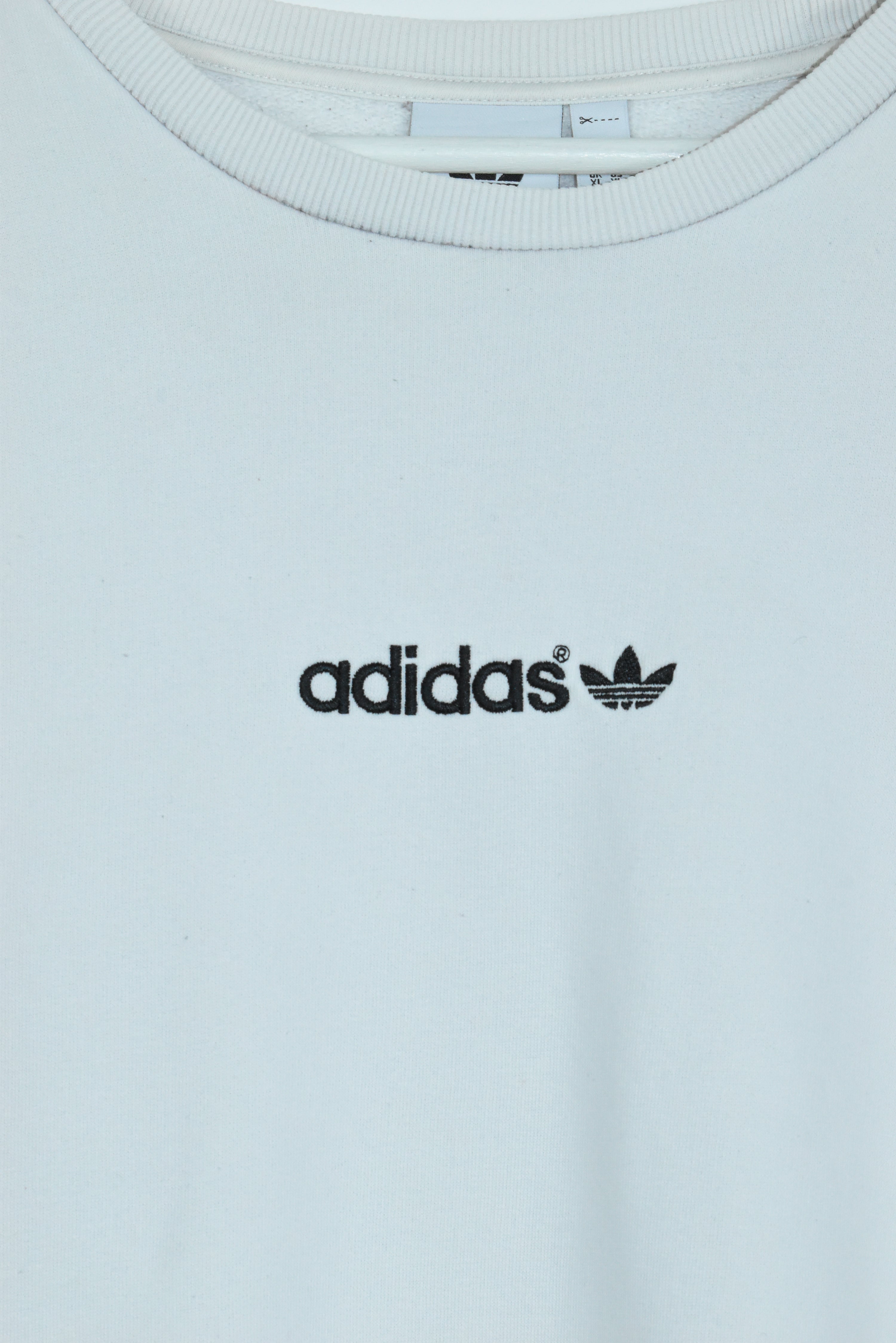Vintage Adidas Embroidery Logo Sweatshirt Xlarge