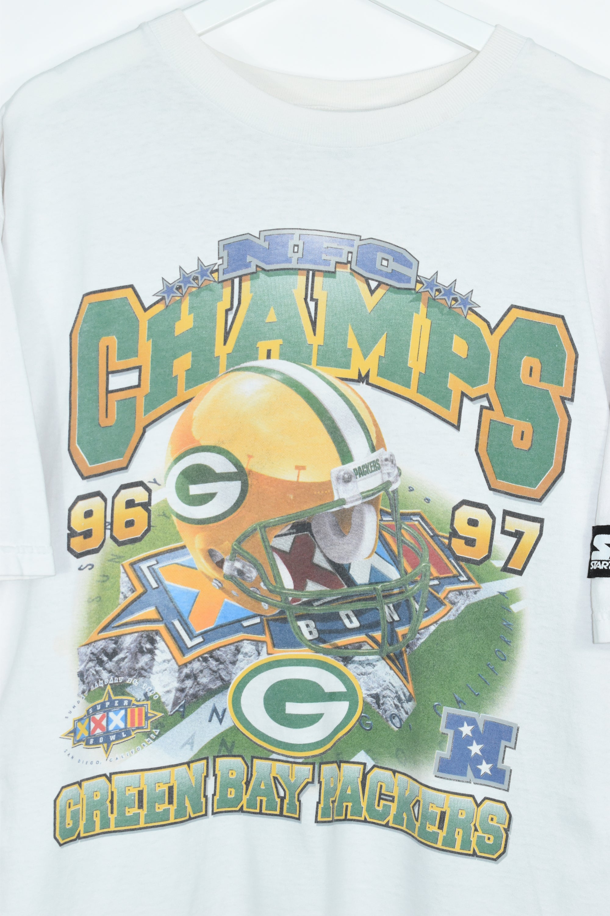 Vintage Green Bay Packers 96-97 Champs T Shirt Xlarge