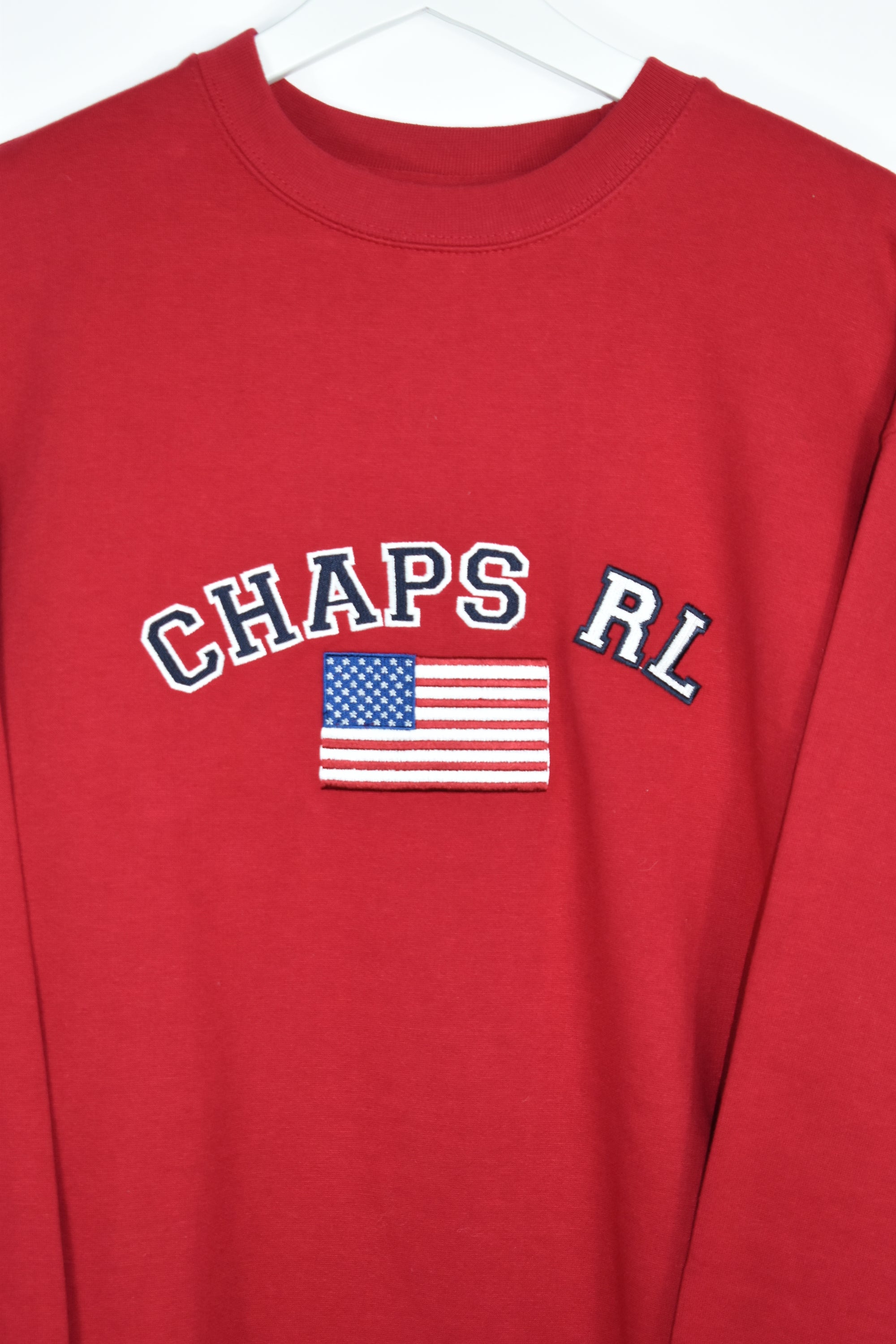 Vintage Chaps Ralph Lauren New Embroidery Sweatshirt Xlarge