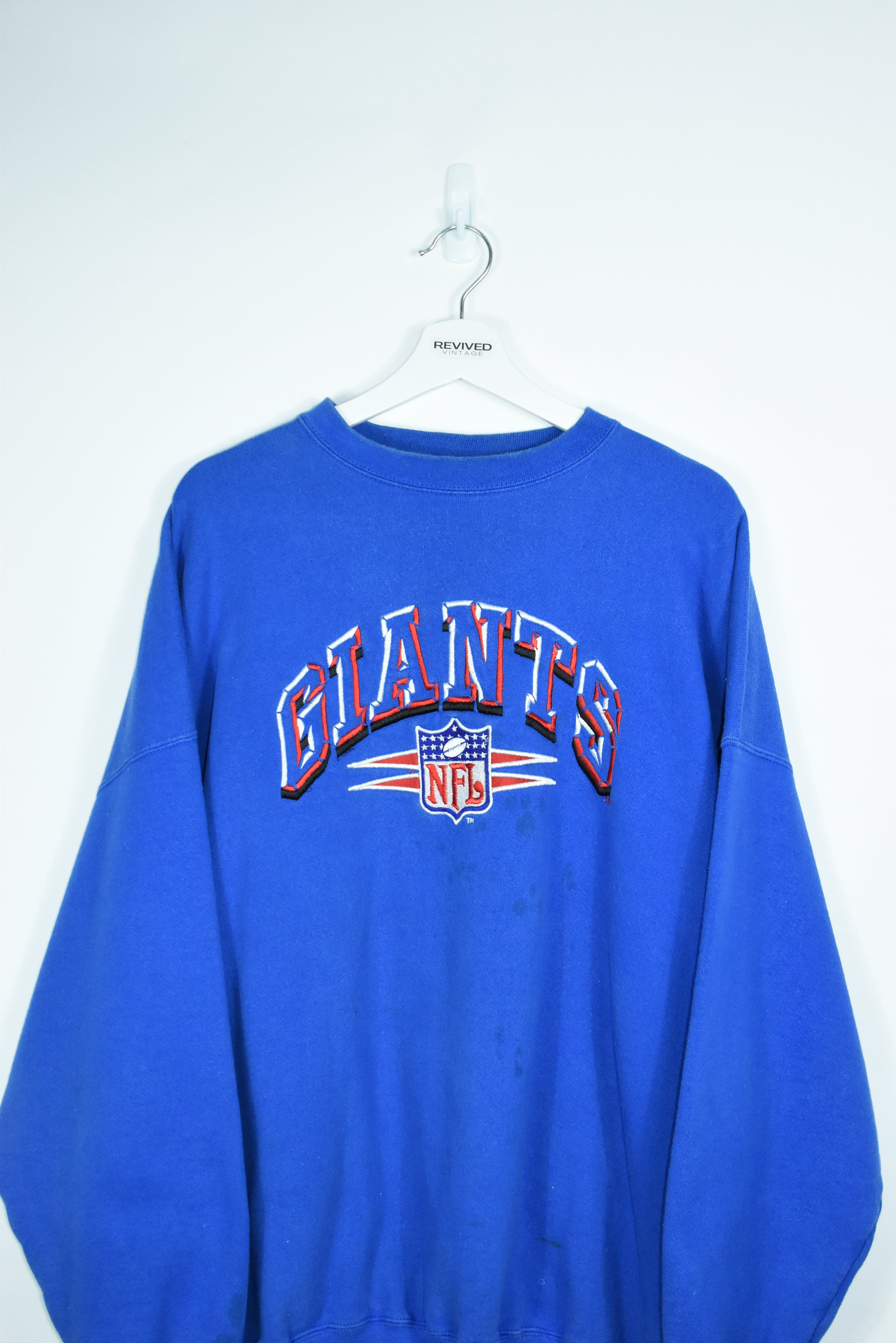 Vintage NFL Giants Embroidery Sweatshirt XXL