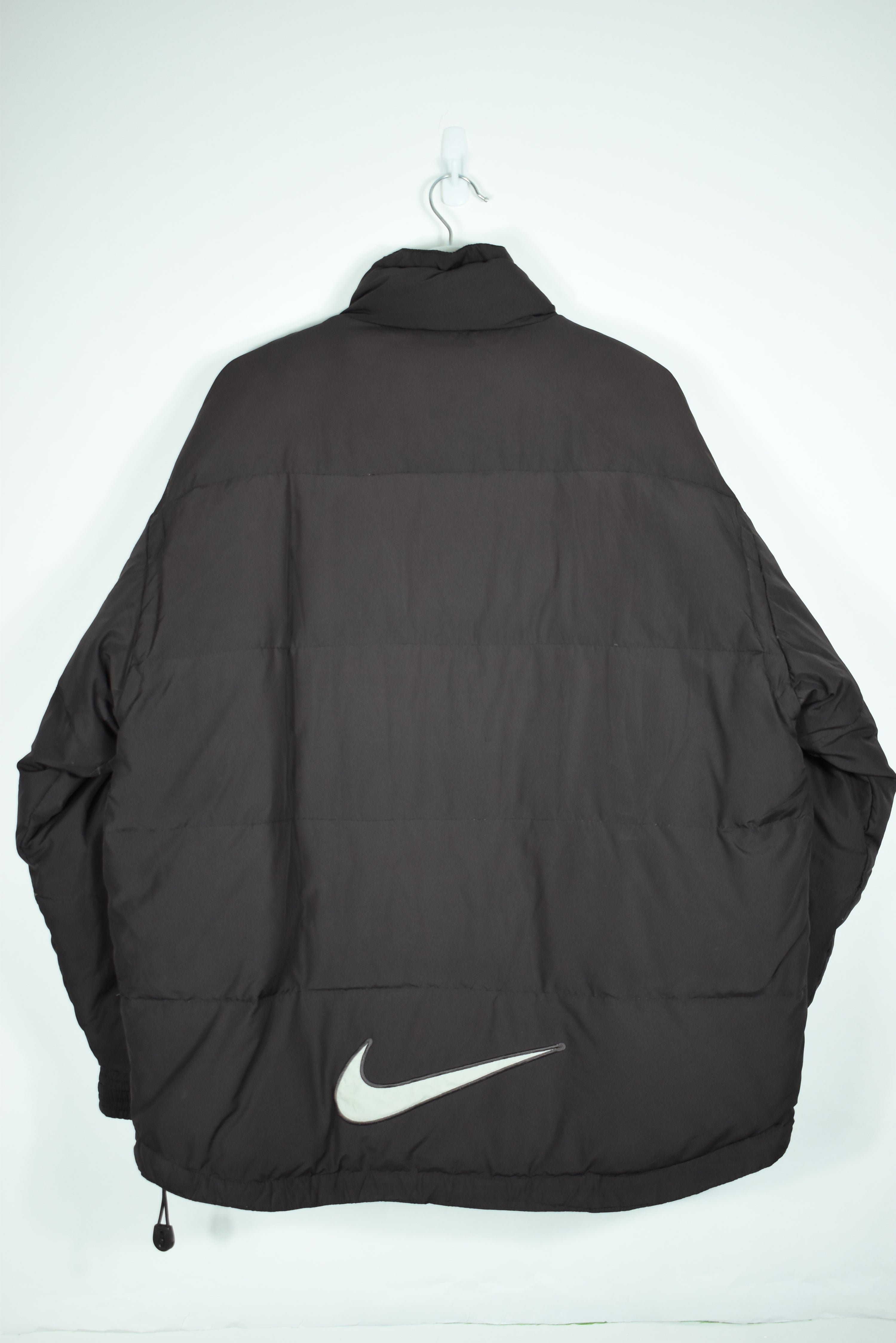 Vintage Nike Brown Embroidery Puffer Large (Baggy)