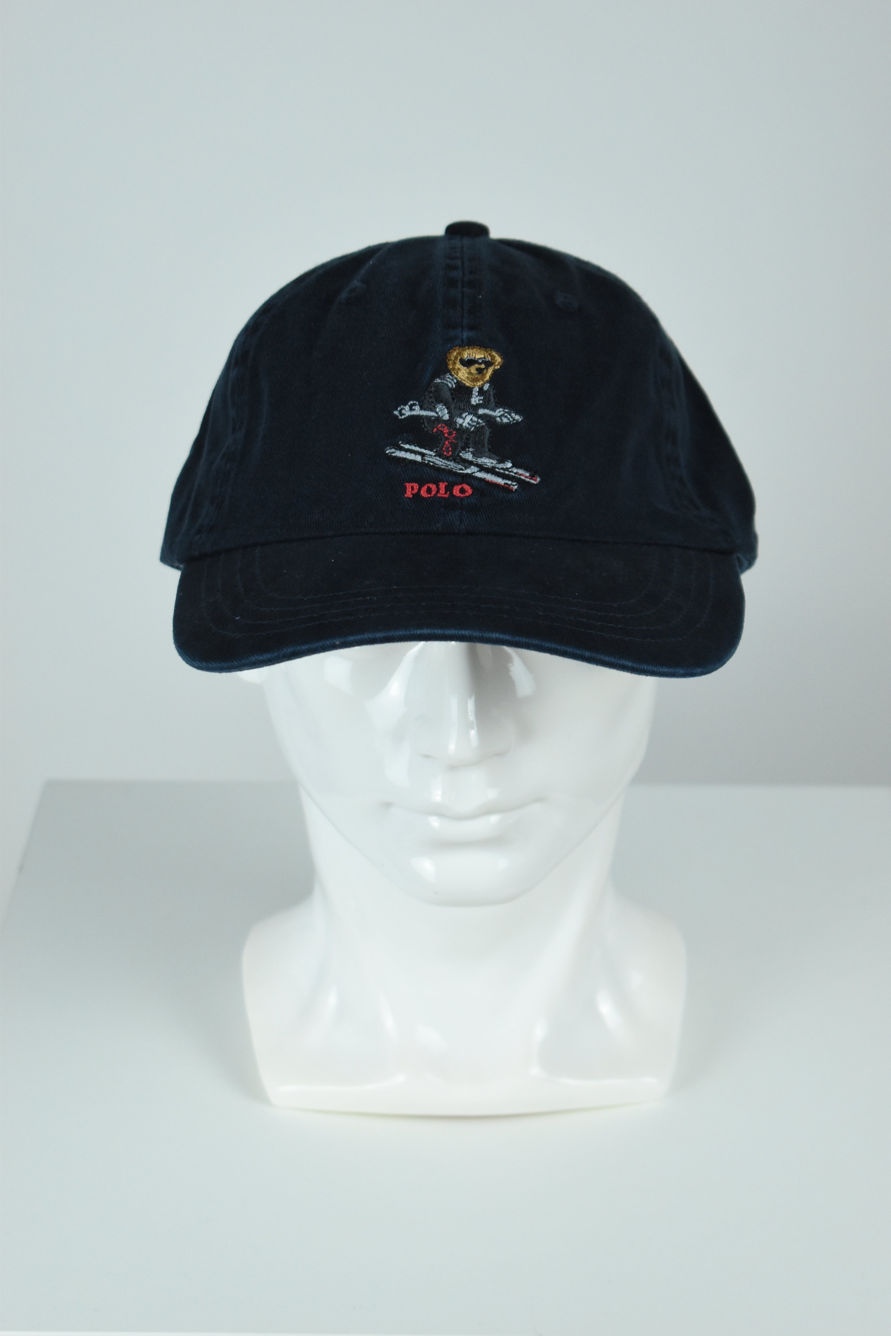 New Ralph Lauren Polo Bear Ski Cap Navy OS