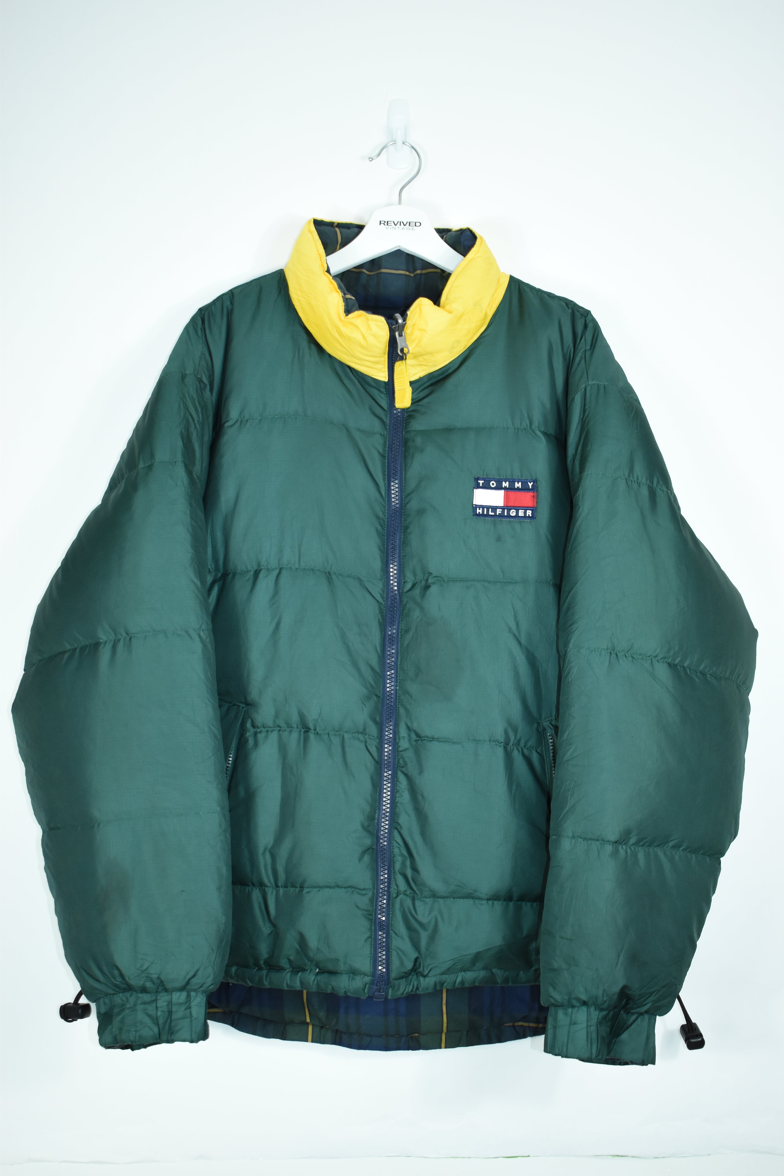 Vintage Tommy Hilfiger Reversible Puffer XLARGE