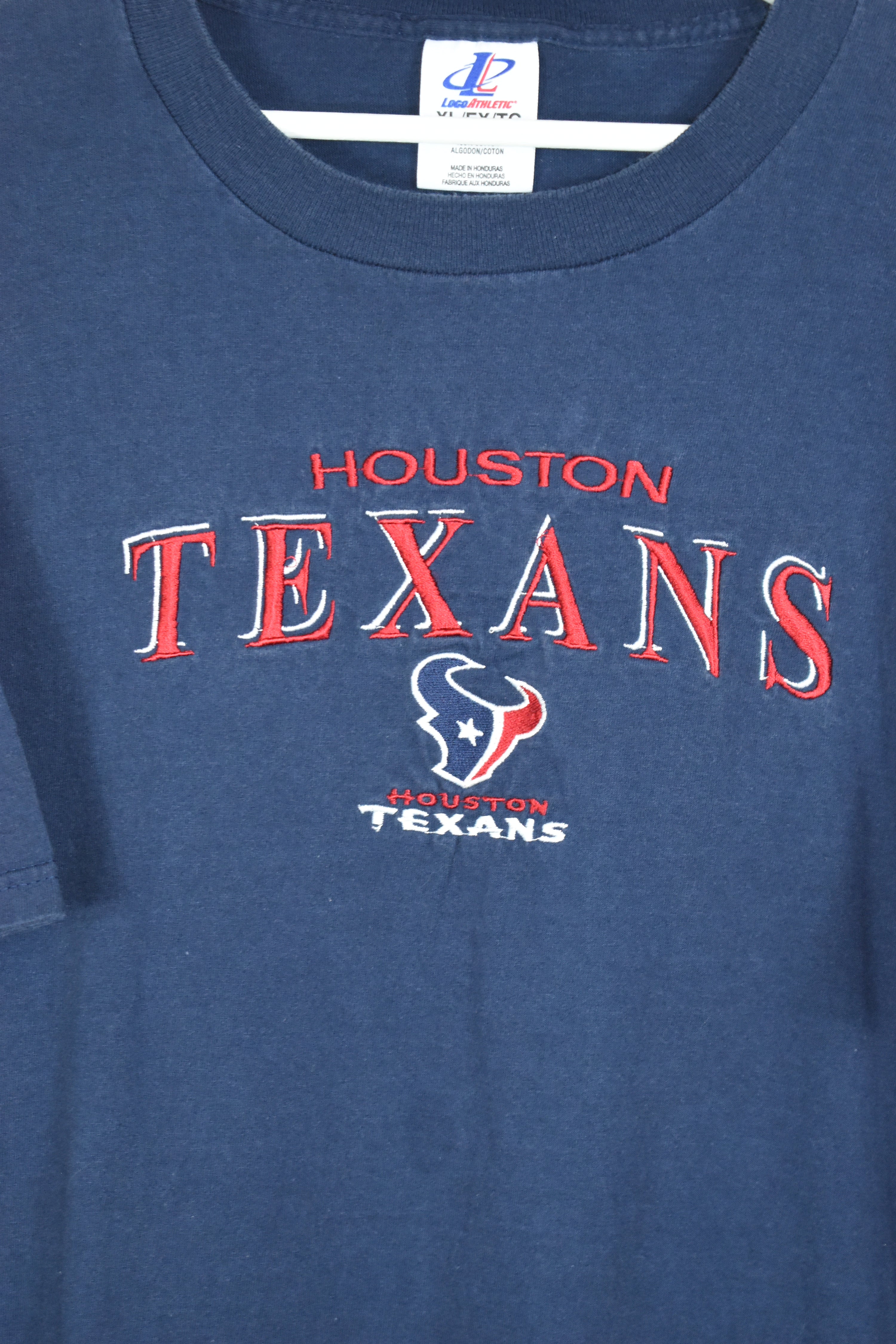 Vintage Houston Texans Embroidery T Shirt Xlarge