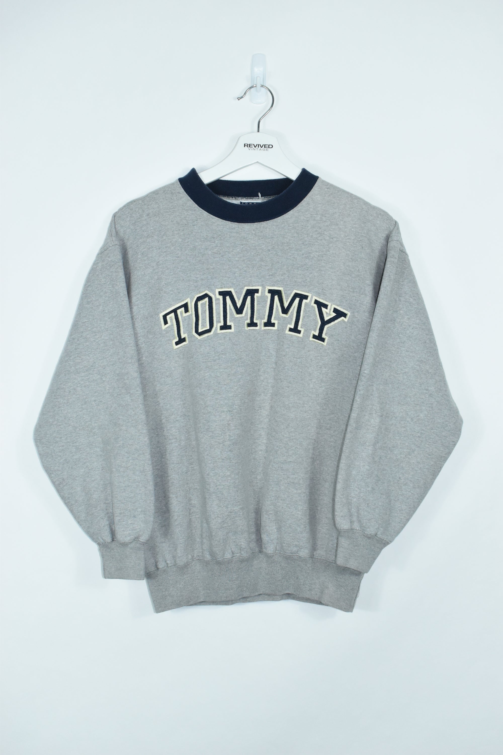 Vintage Tommy Hilfiger Embroidery Sweatshirt Womens MEDIUM