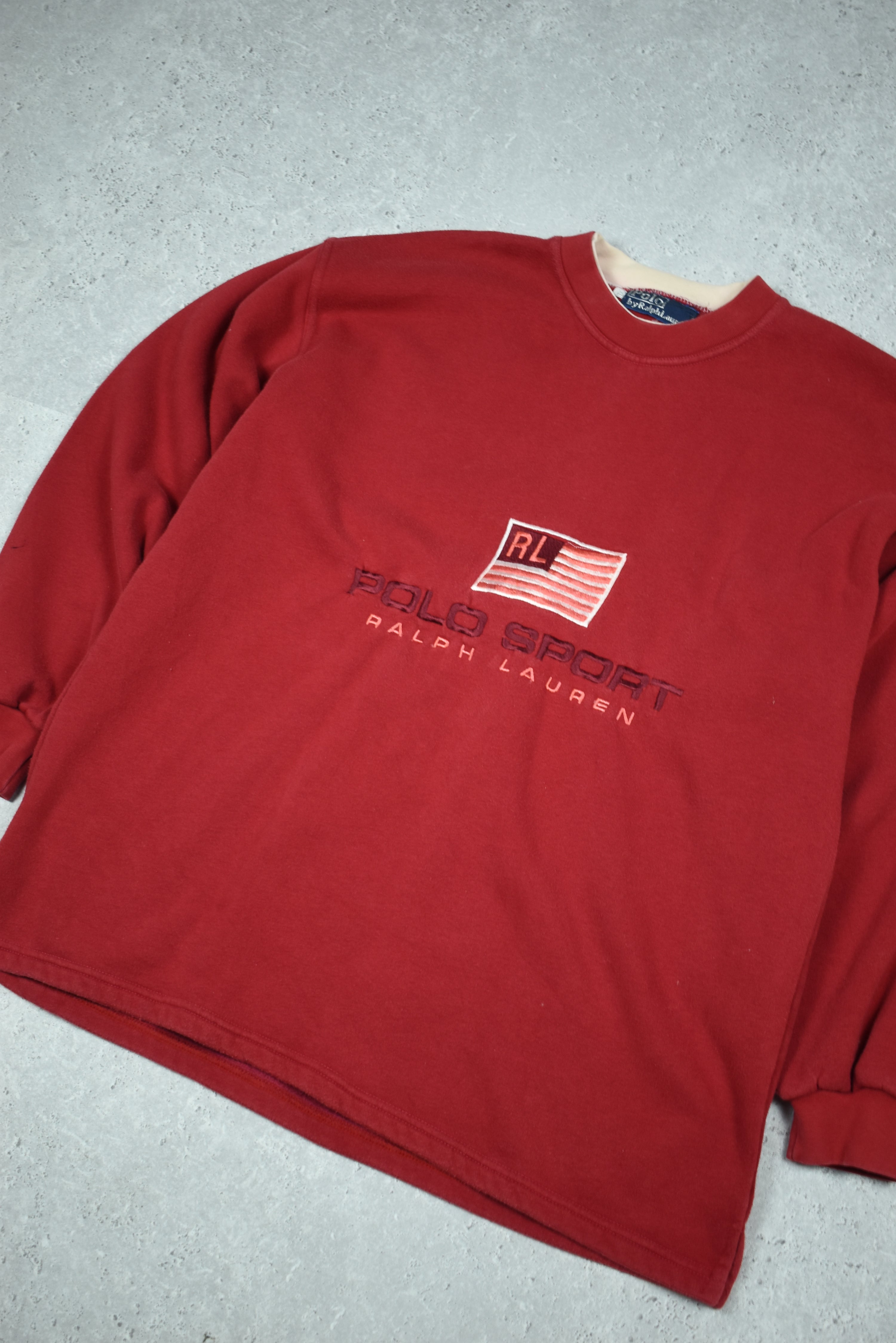Vintage Ralph Lauren Polo Sport Embroidery Sweatshirt XXL