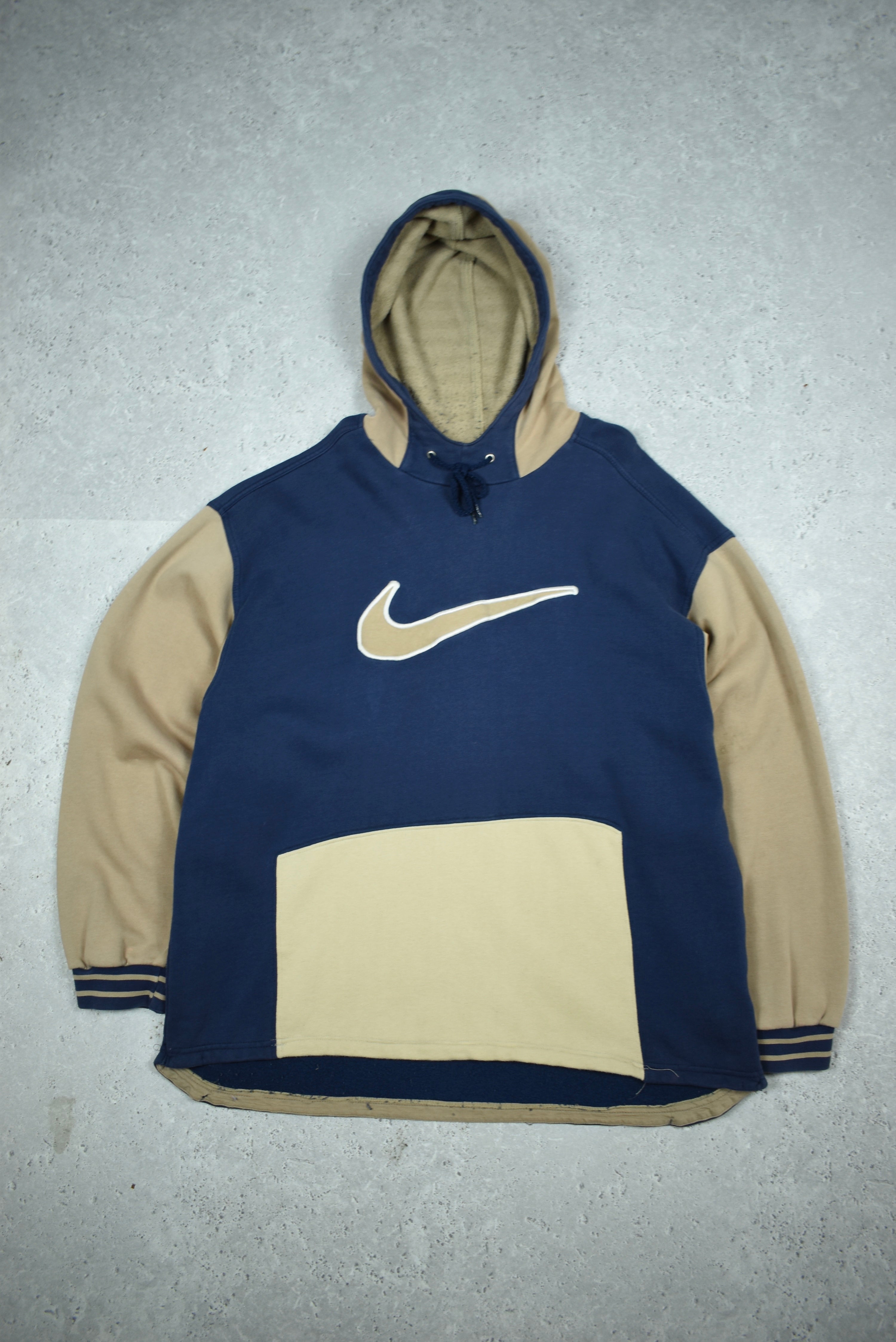 Vintage Nike Embroidery Swoosh Hoodie Xlarge