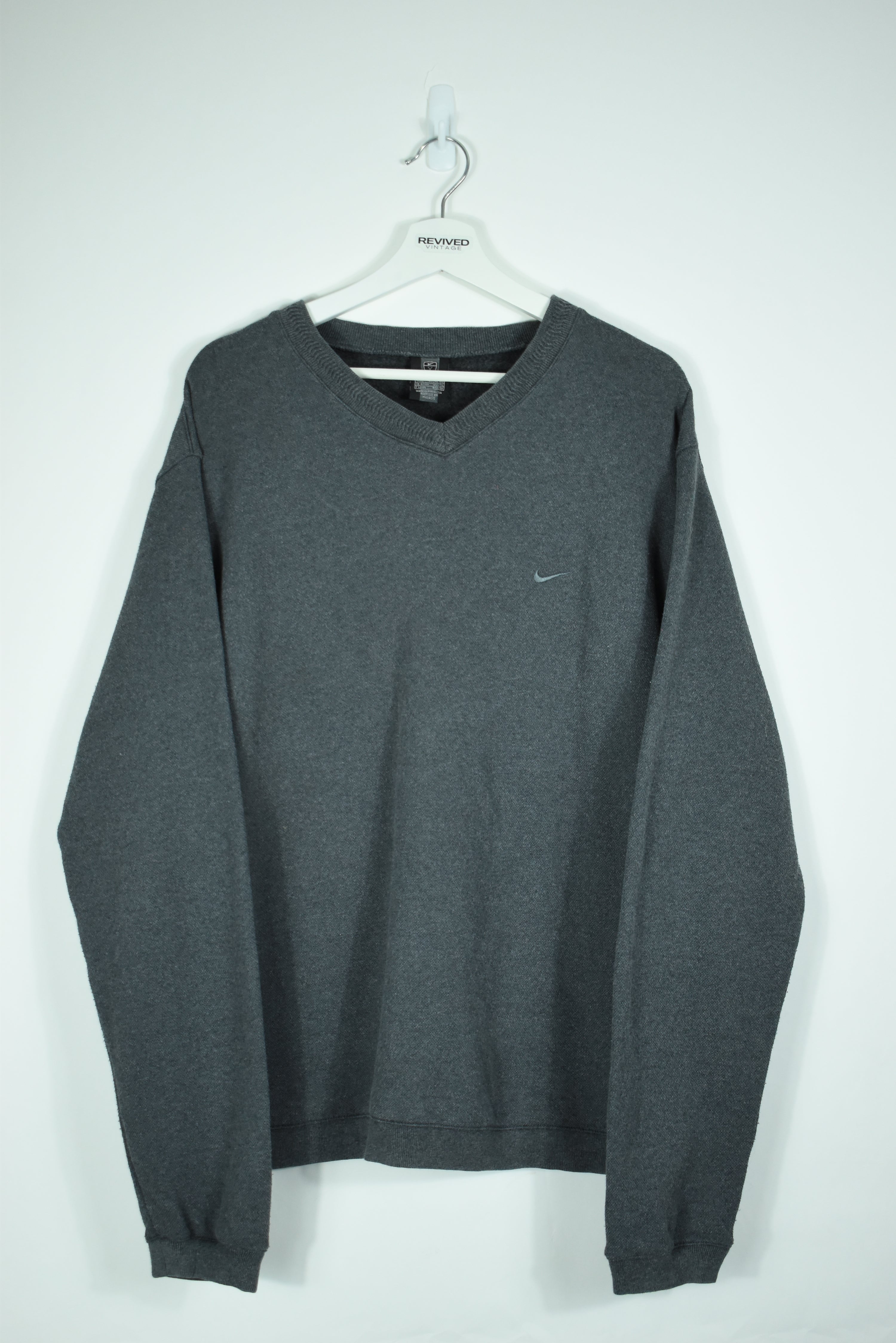 Vintage Nike Golf Embroidery Small Swoosh Sweatshirt LARGE