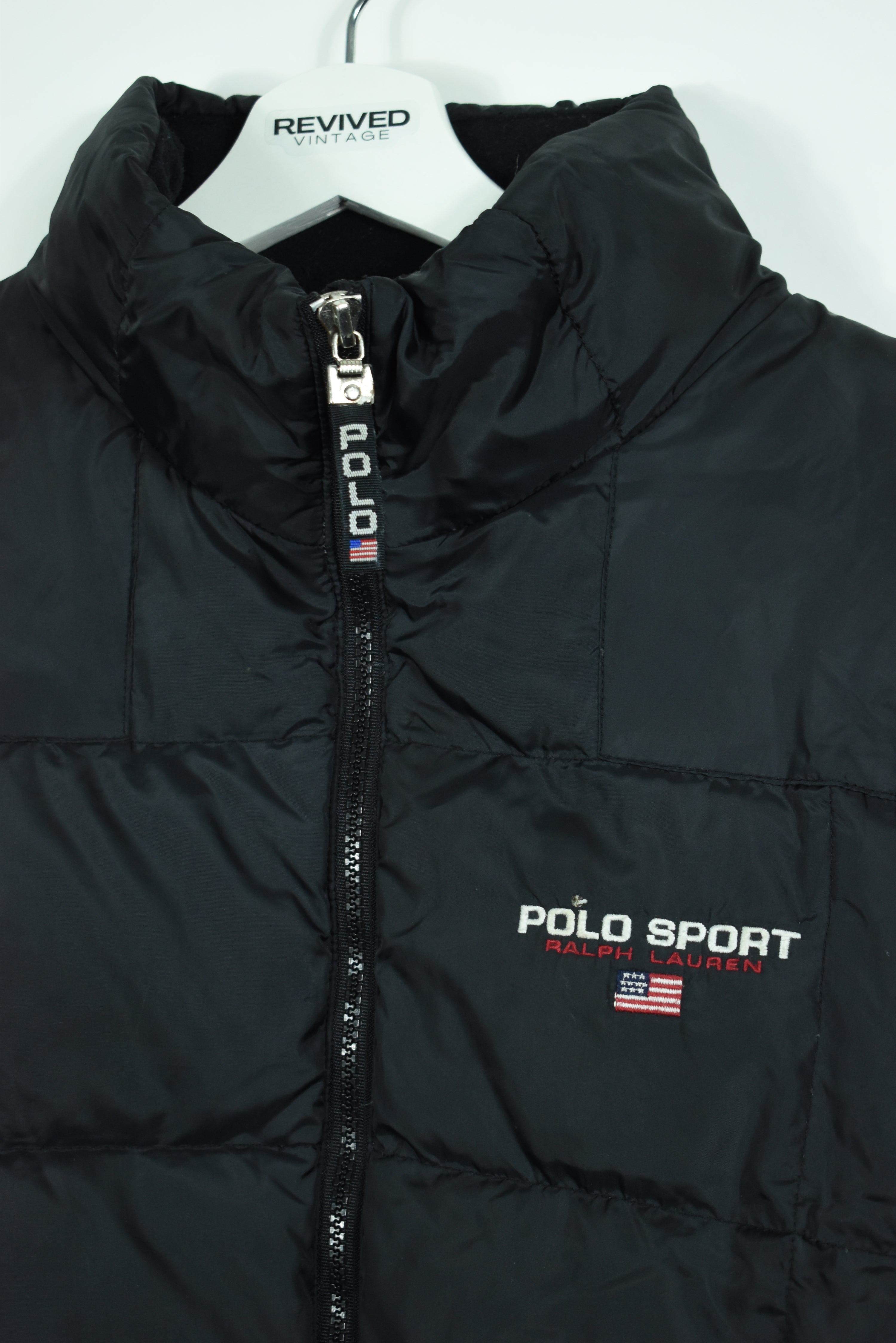 Vintage Ralph Lauren Polo Sport Puffer Vest XLARGE