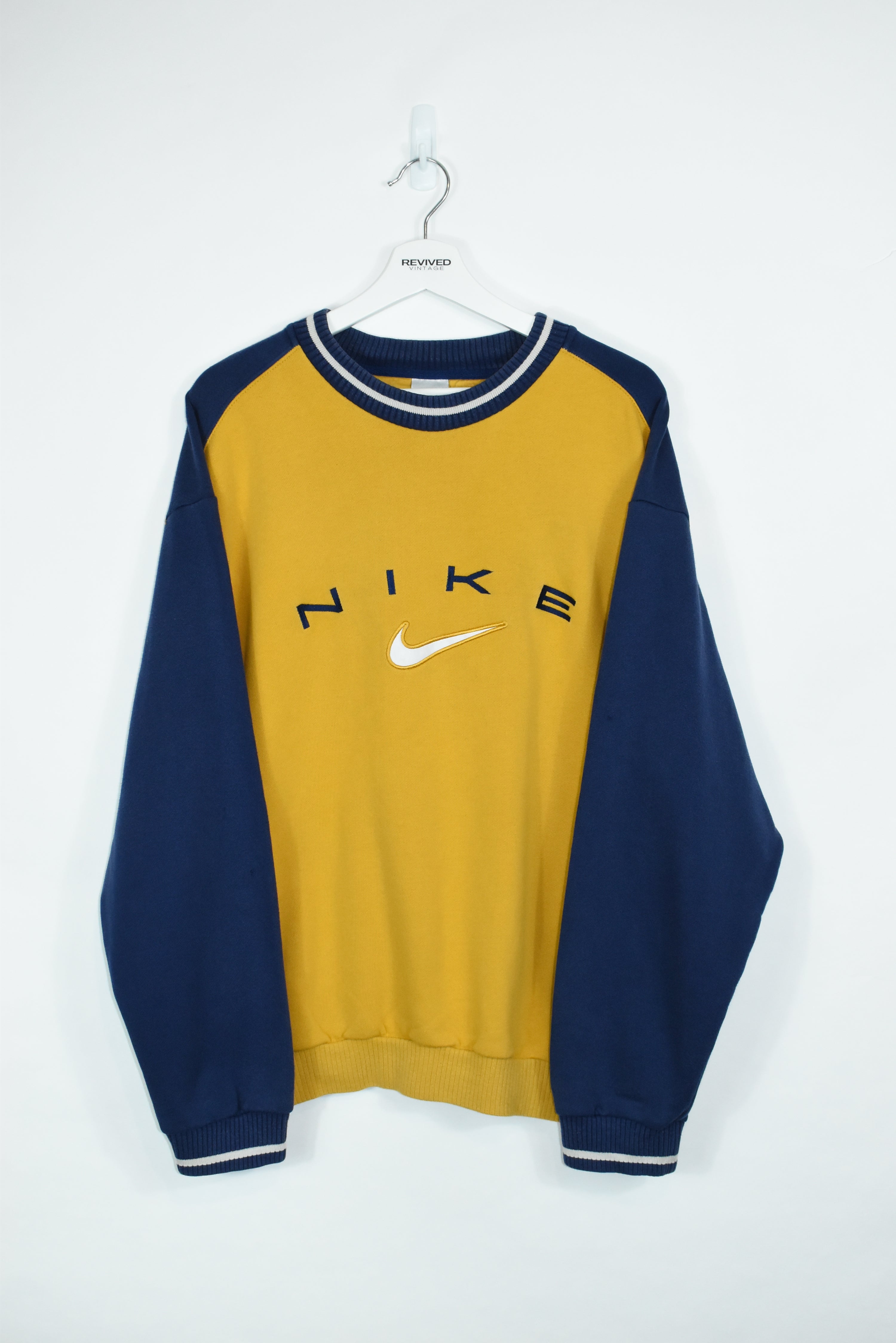 Vintage RARE Nike Embroidery Sweatshirt LARGE