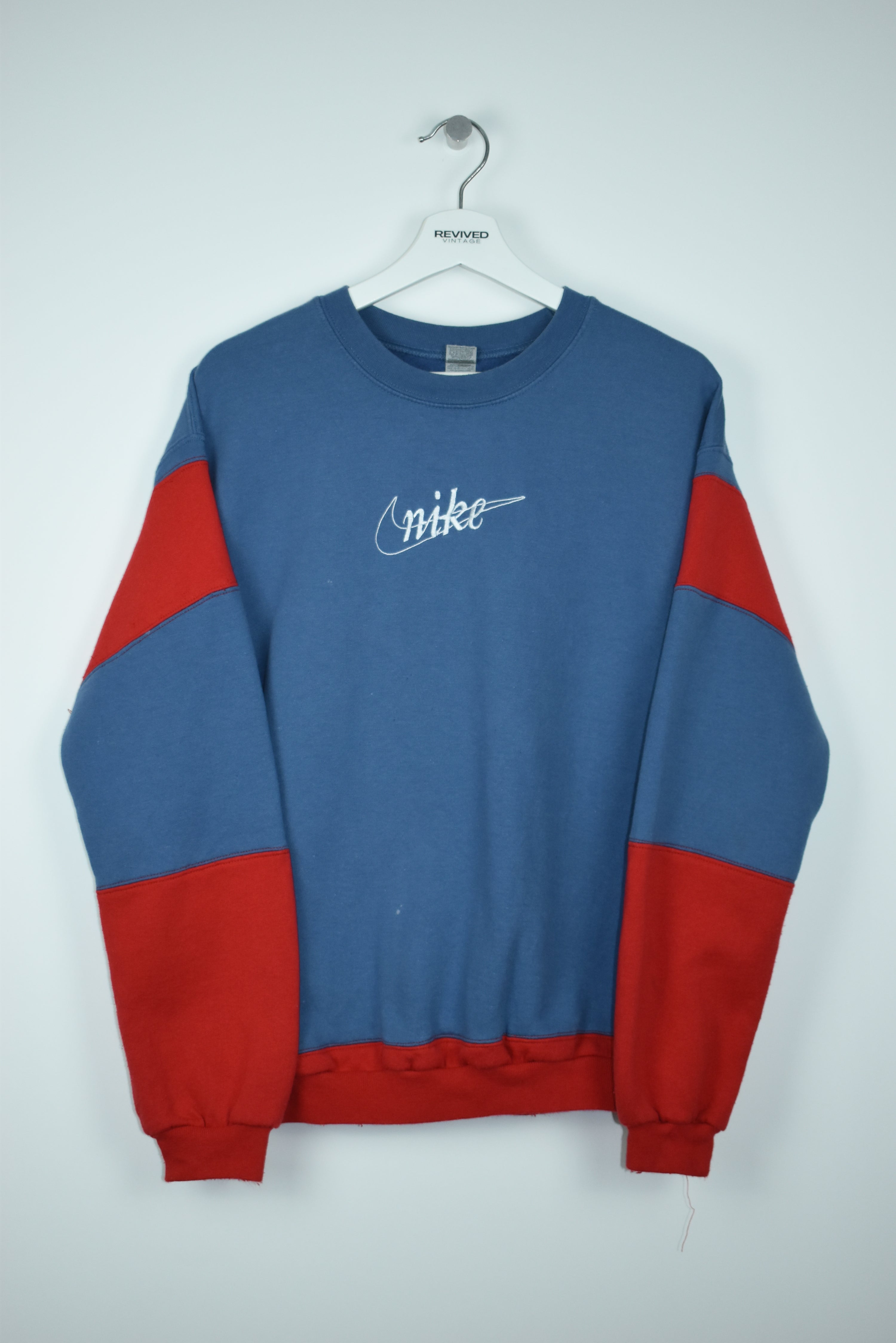 VINTAGE NIKE EMBROIDERY SWEATSHIRT MEDIUM