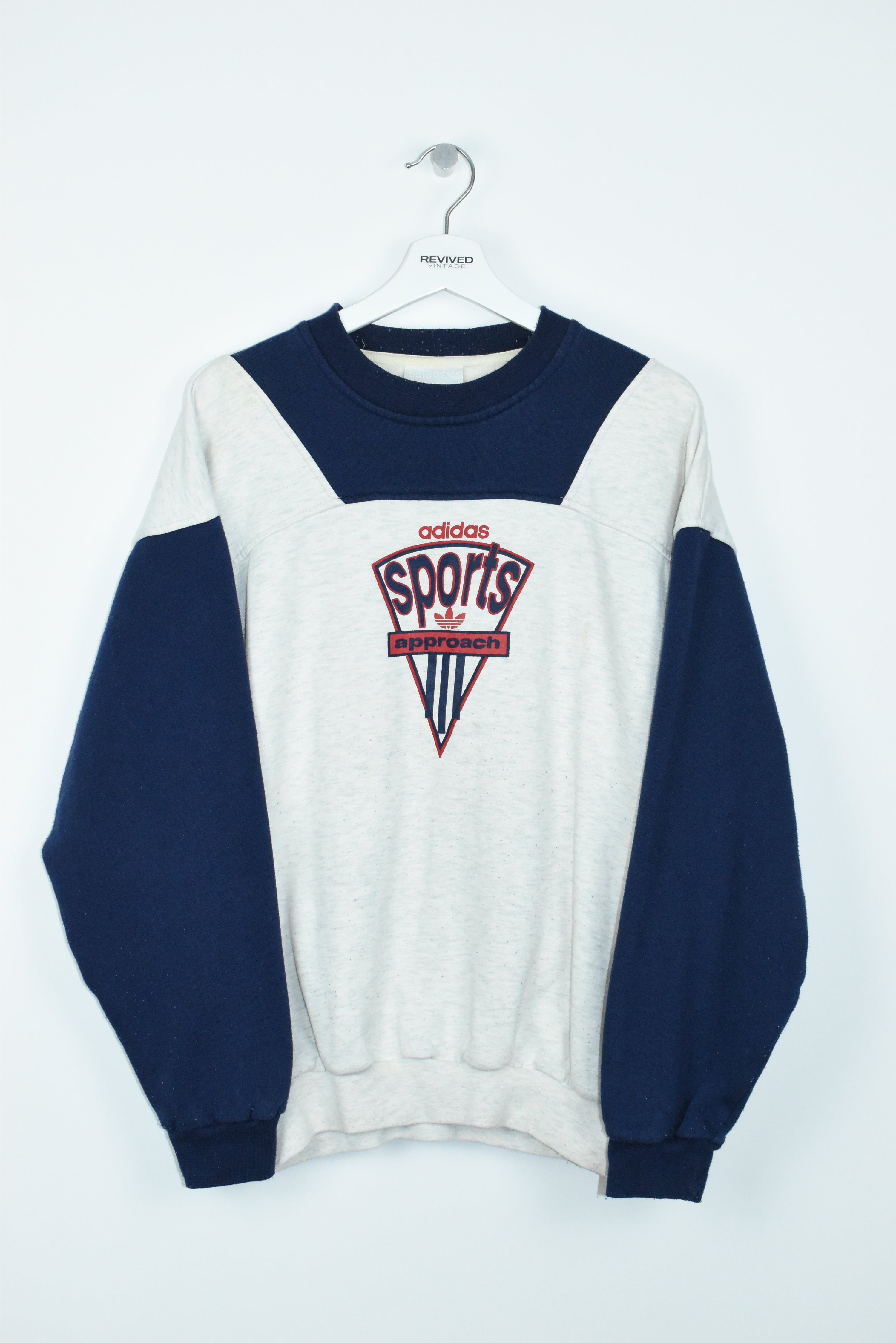 Vintage Adidas Sport 80s Sweatshirt Medium