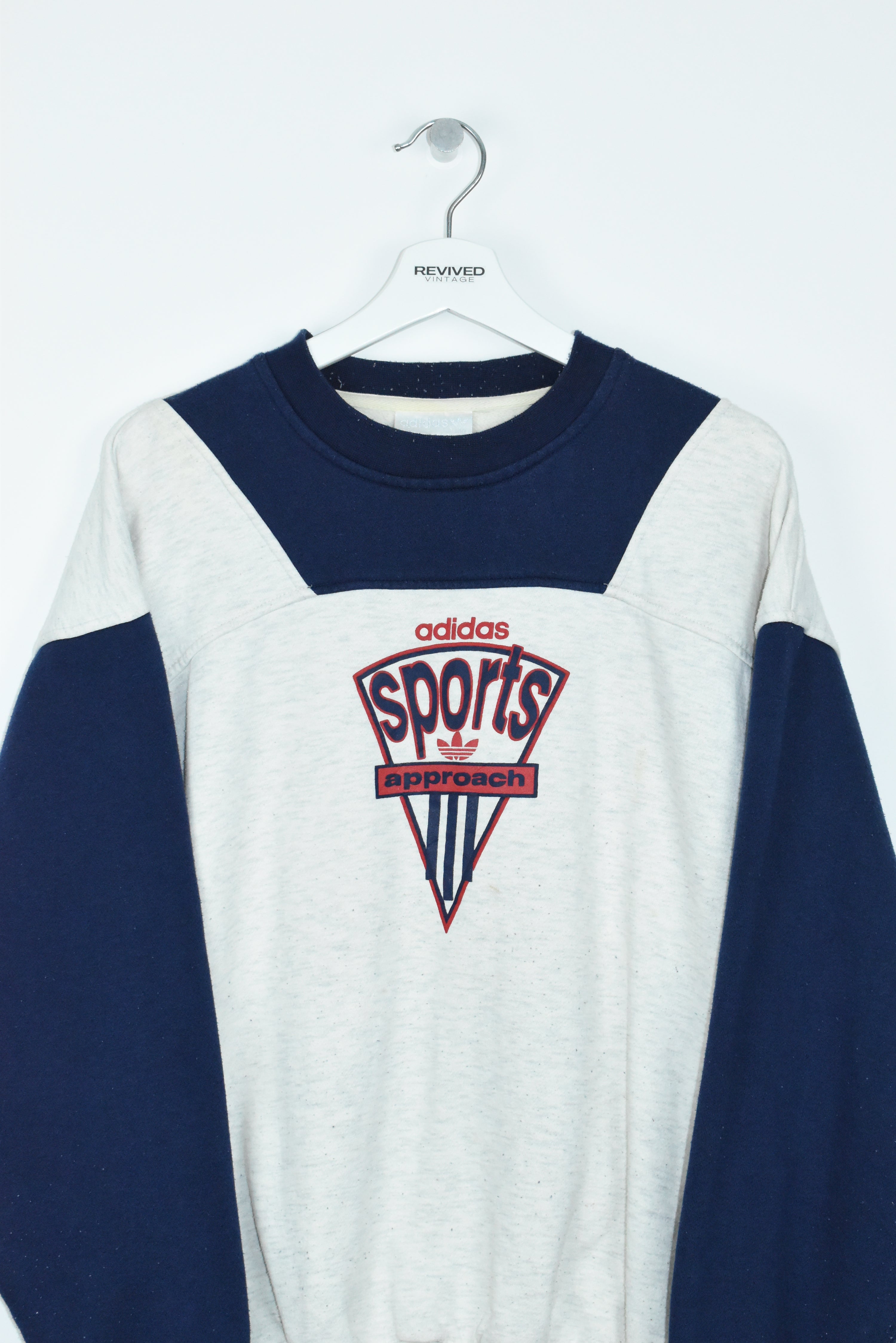 Vintage Adidas Sport 80s Sweatshirt Medium