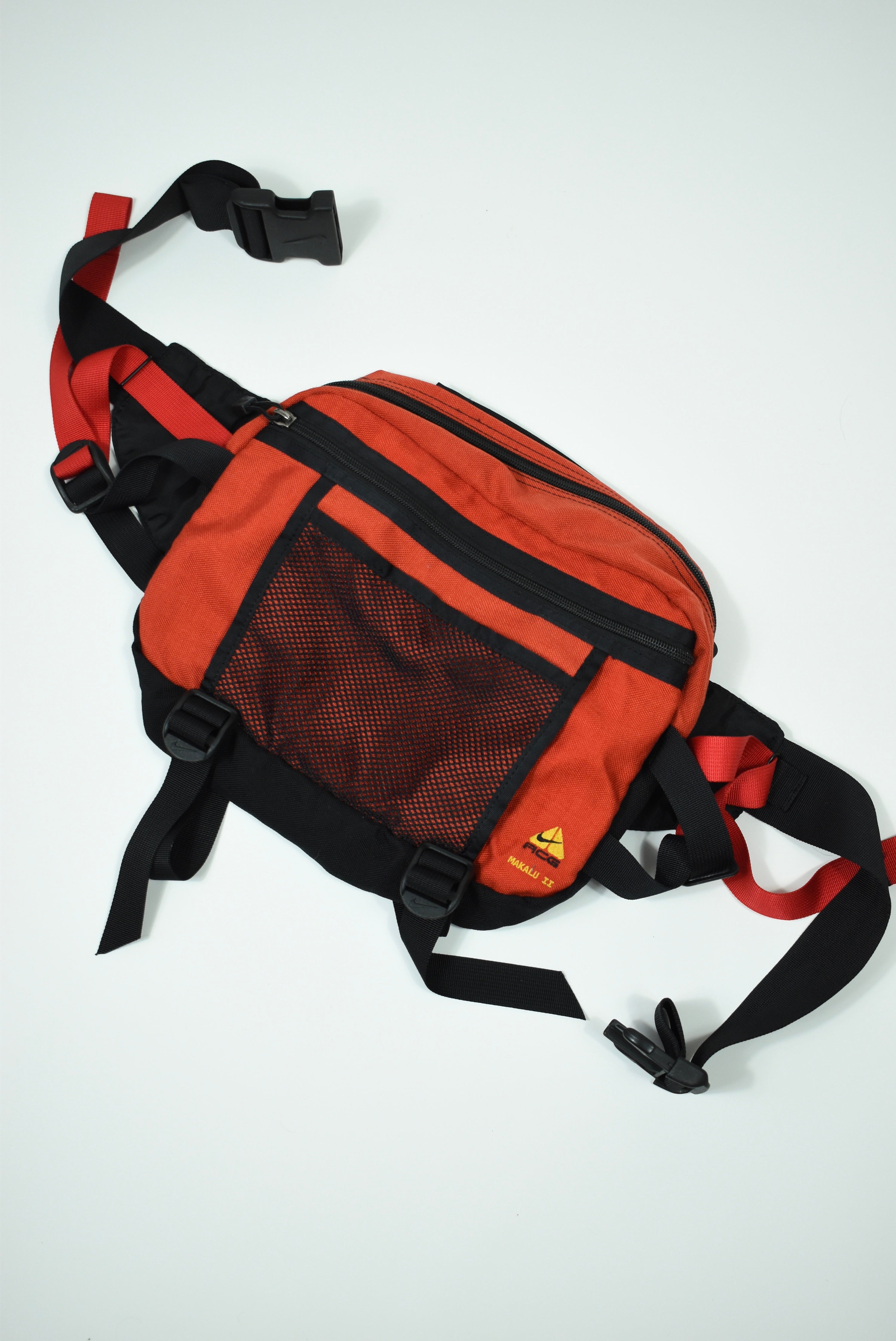 Vintage Nike ACG Tactical Bag Makalu  II Red OS