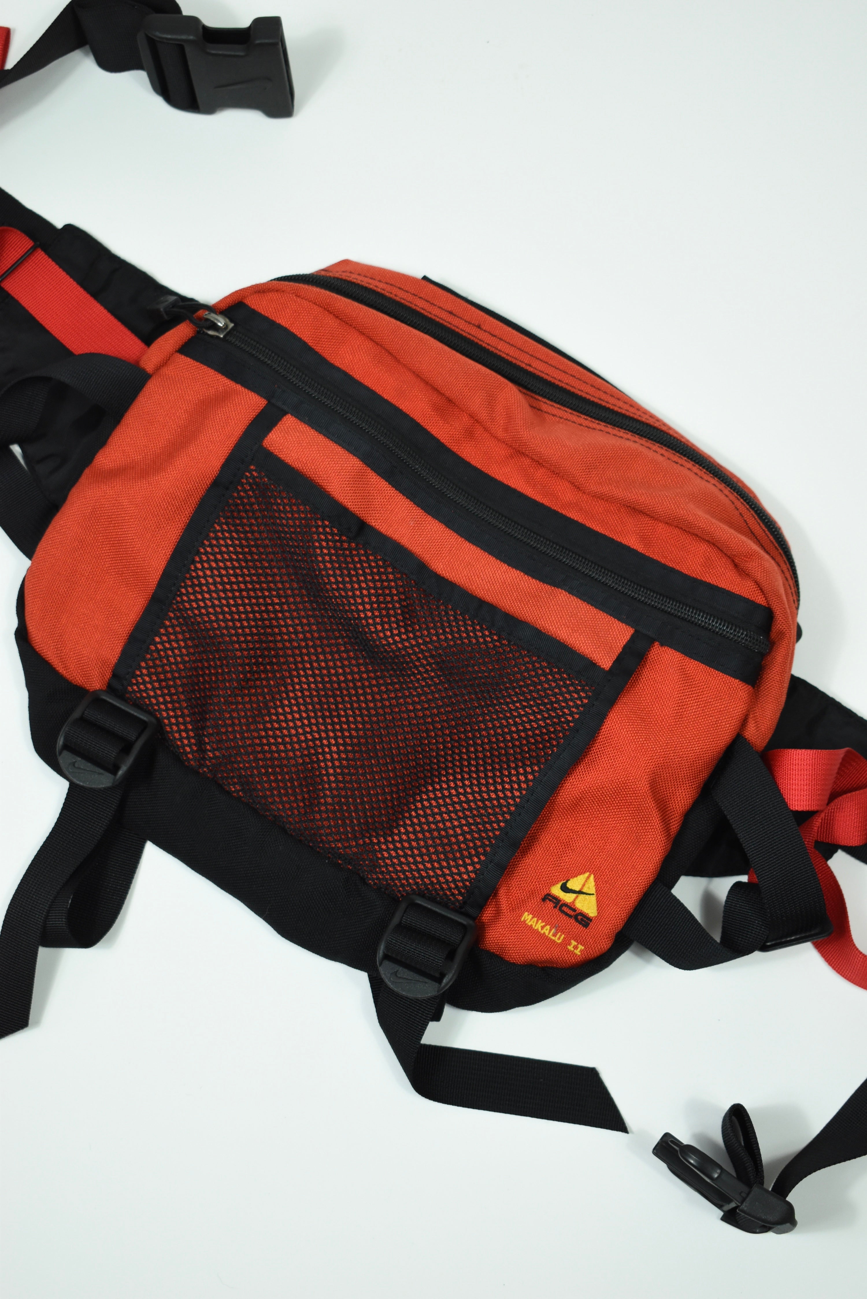 Vintage Nike ACG Tactical Bag Makalu  II Red OS